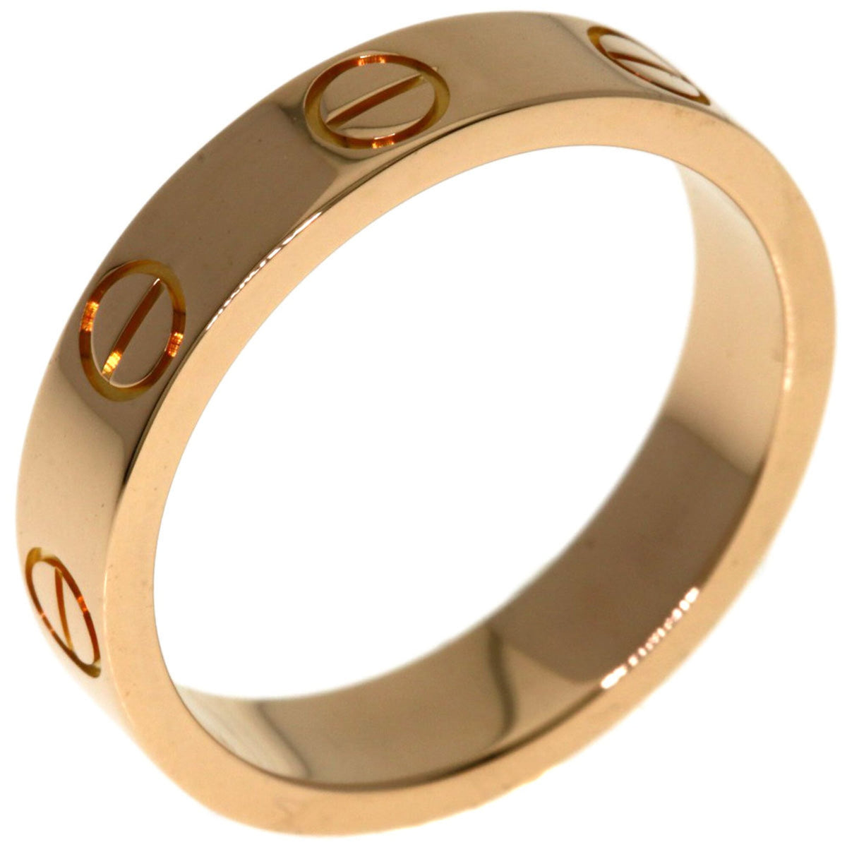 Cartier Pink Gold (18K) Band Ring (Pre-Owned)