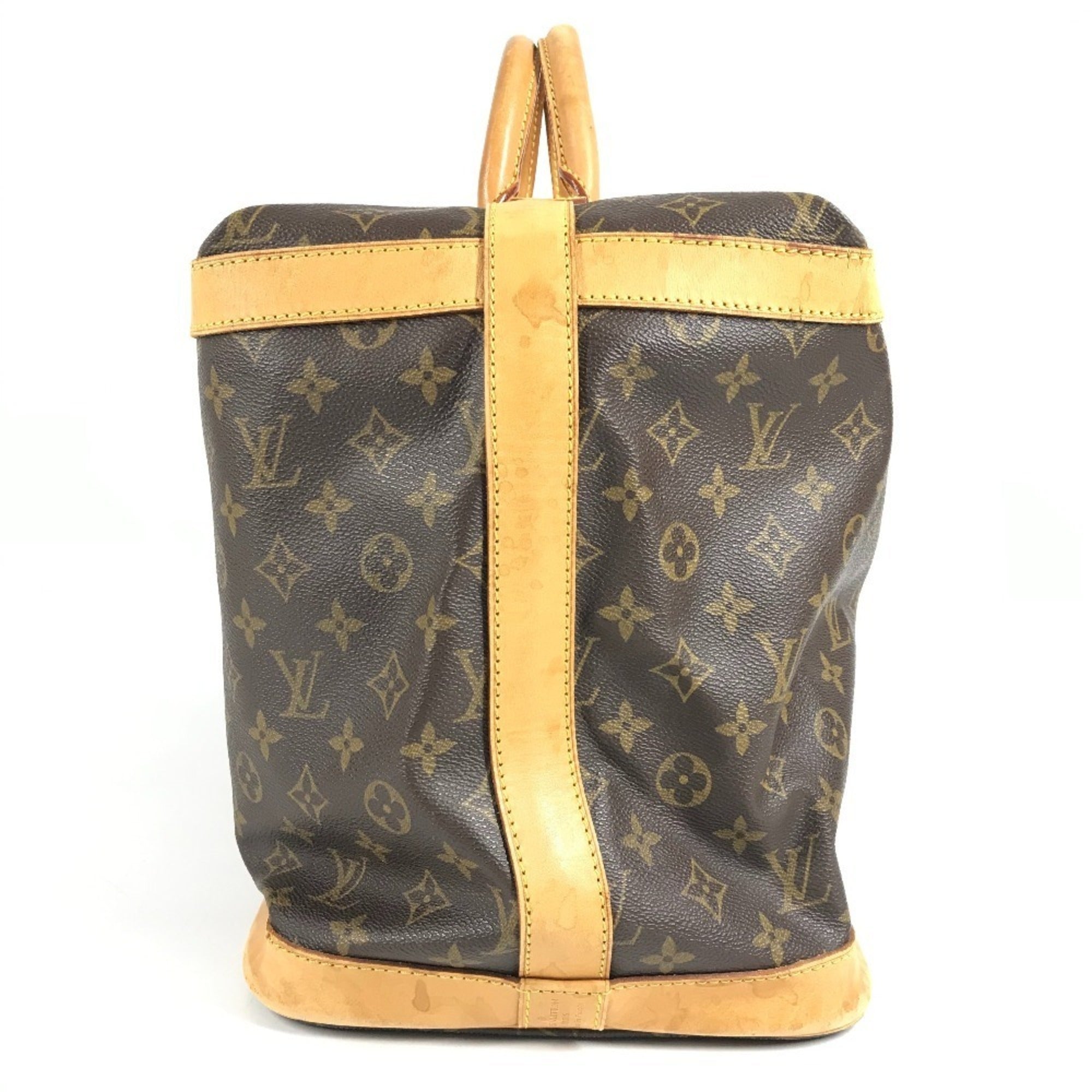 Louis Vuitton Brown Monogram Canvas Boston Bag Handbag (Pre-Owned)