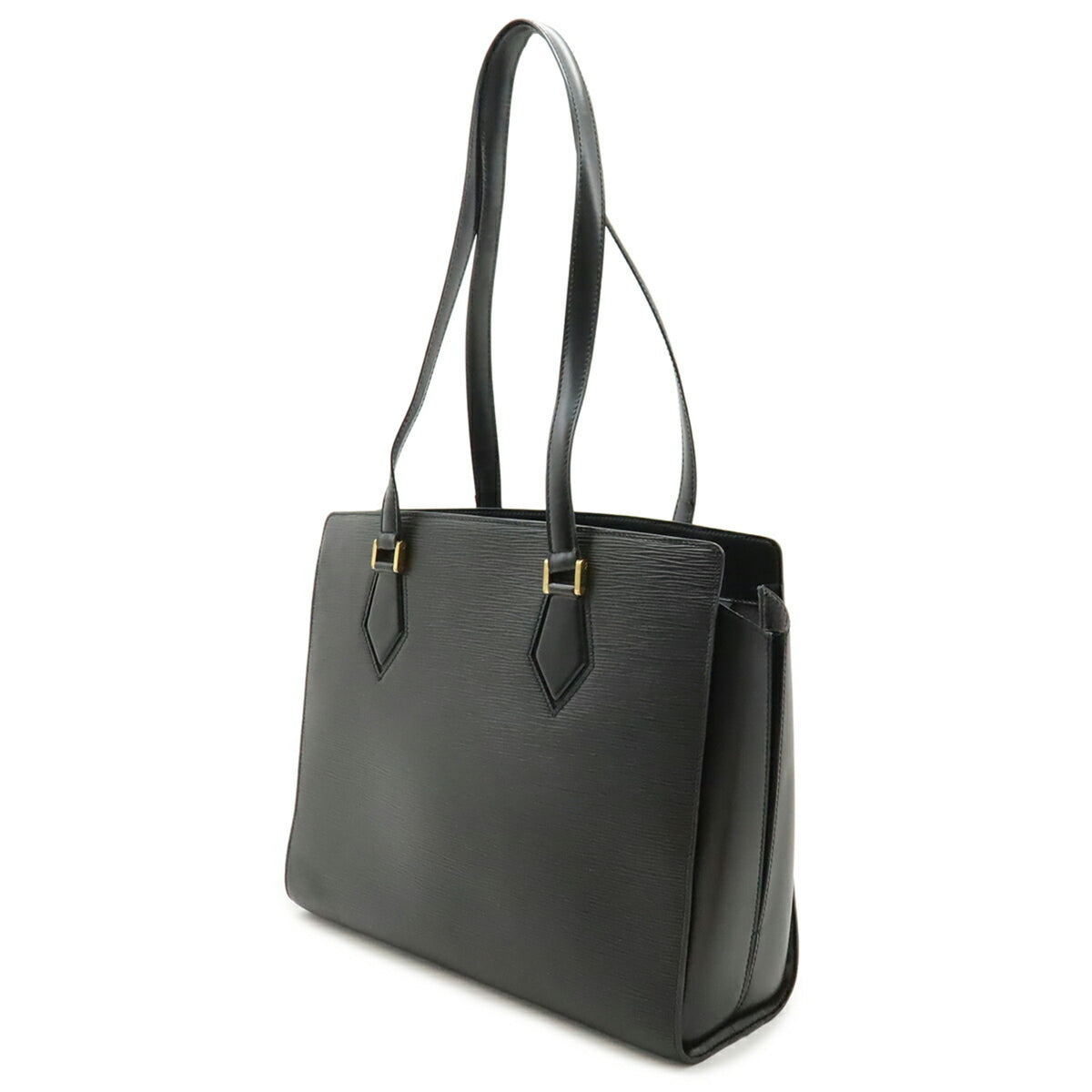 Louis Vuitton Black Epi Leather Shoulder Bag Tote Bag (Pre-Owned)