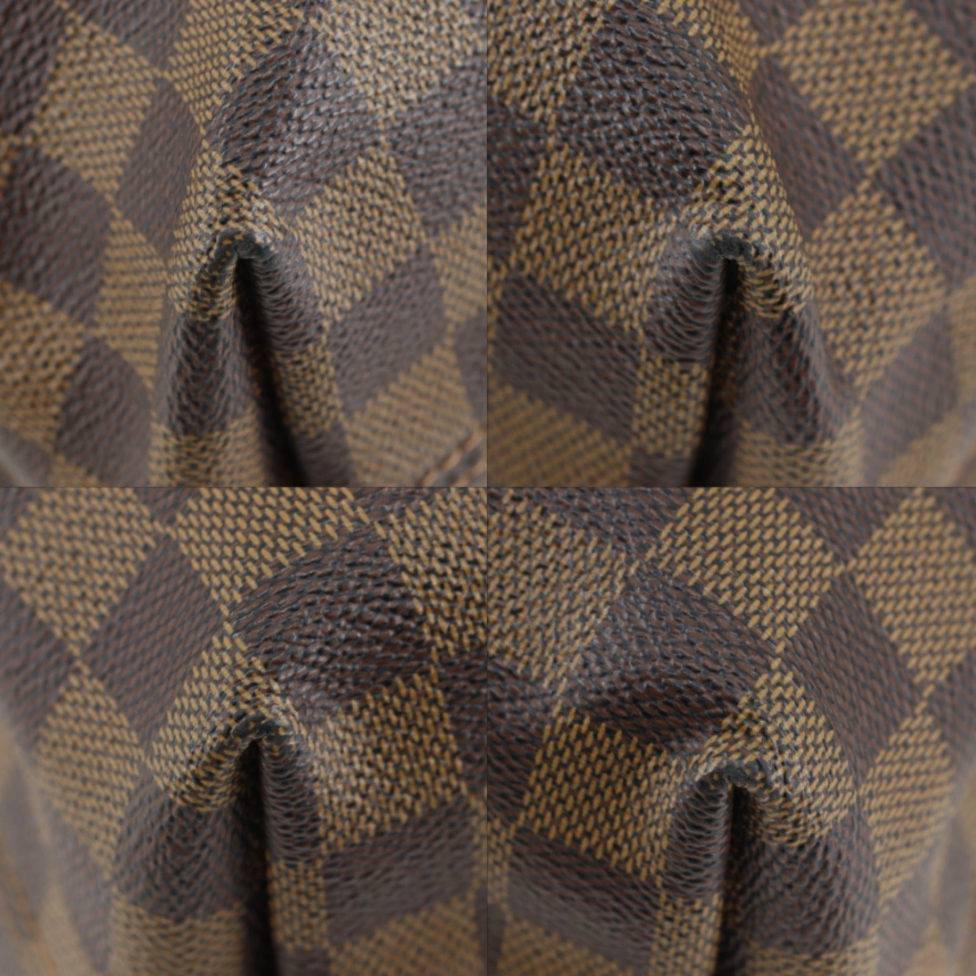 Louis Vuitton Brown Damier Canvas Shoulder Bag (Pre-Owned)