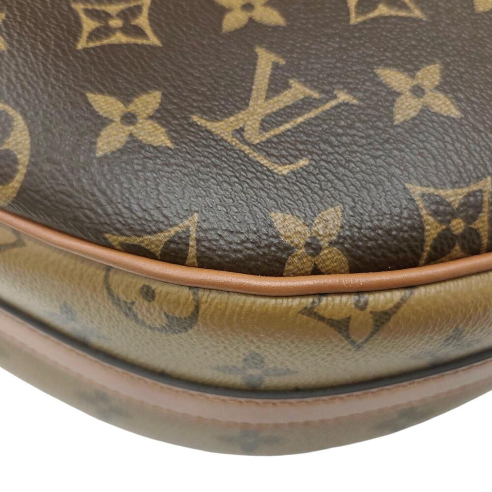 Louis Vuitton Brown Monogram Reverse Pouch Shoulder Bag (Pre-Owned)