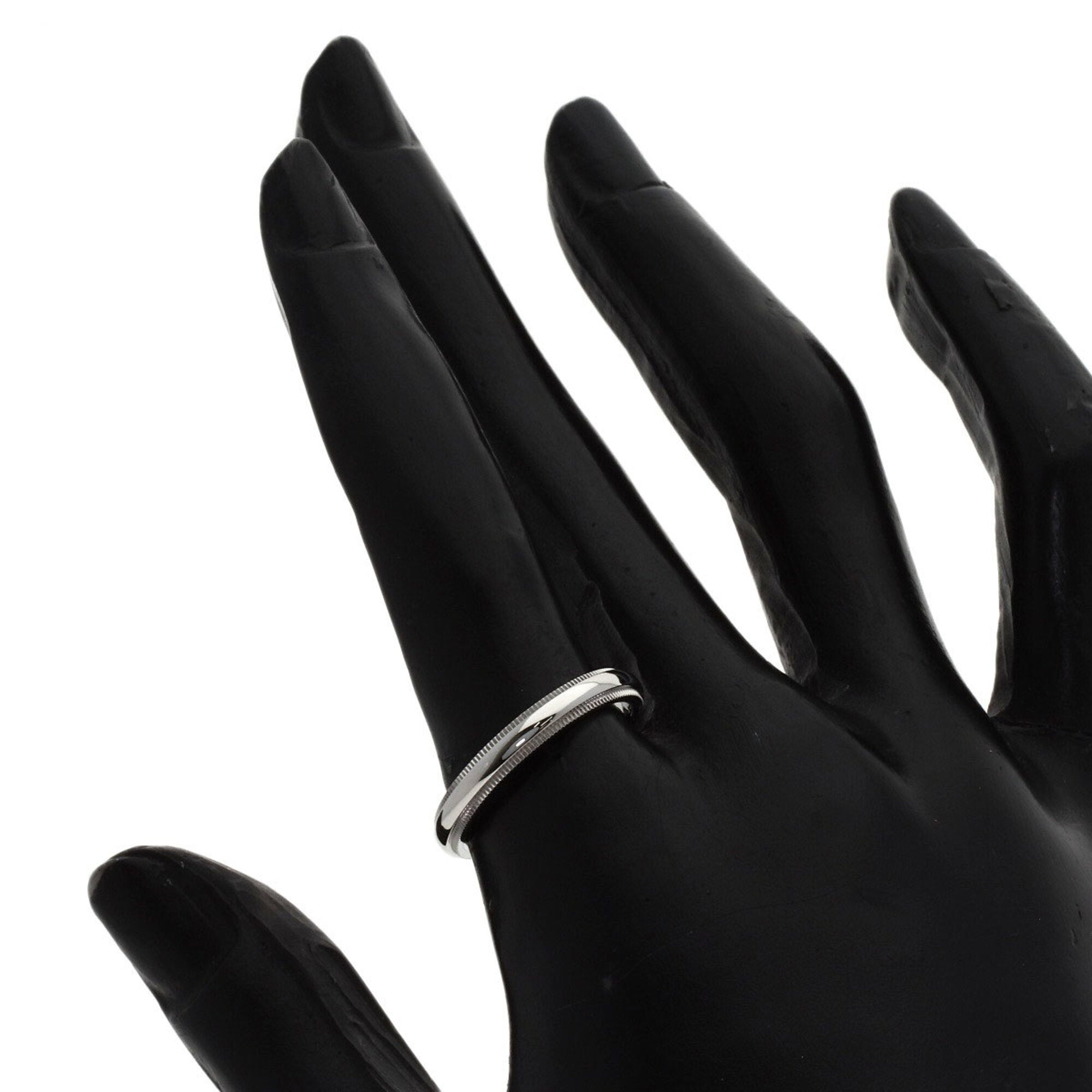 Tiffany Platinum 950 Band Ring (Pre-Owned)