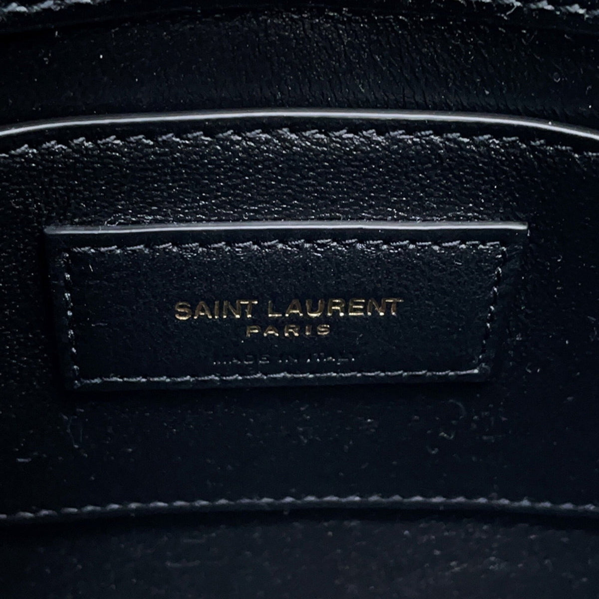 Yves Saint Laurent Black Leather Shoulder Bag (Pre-Owned)