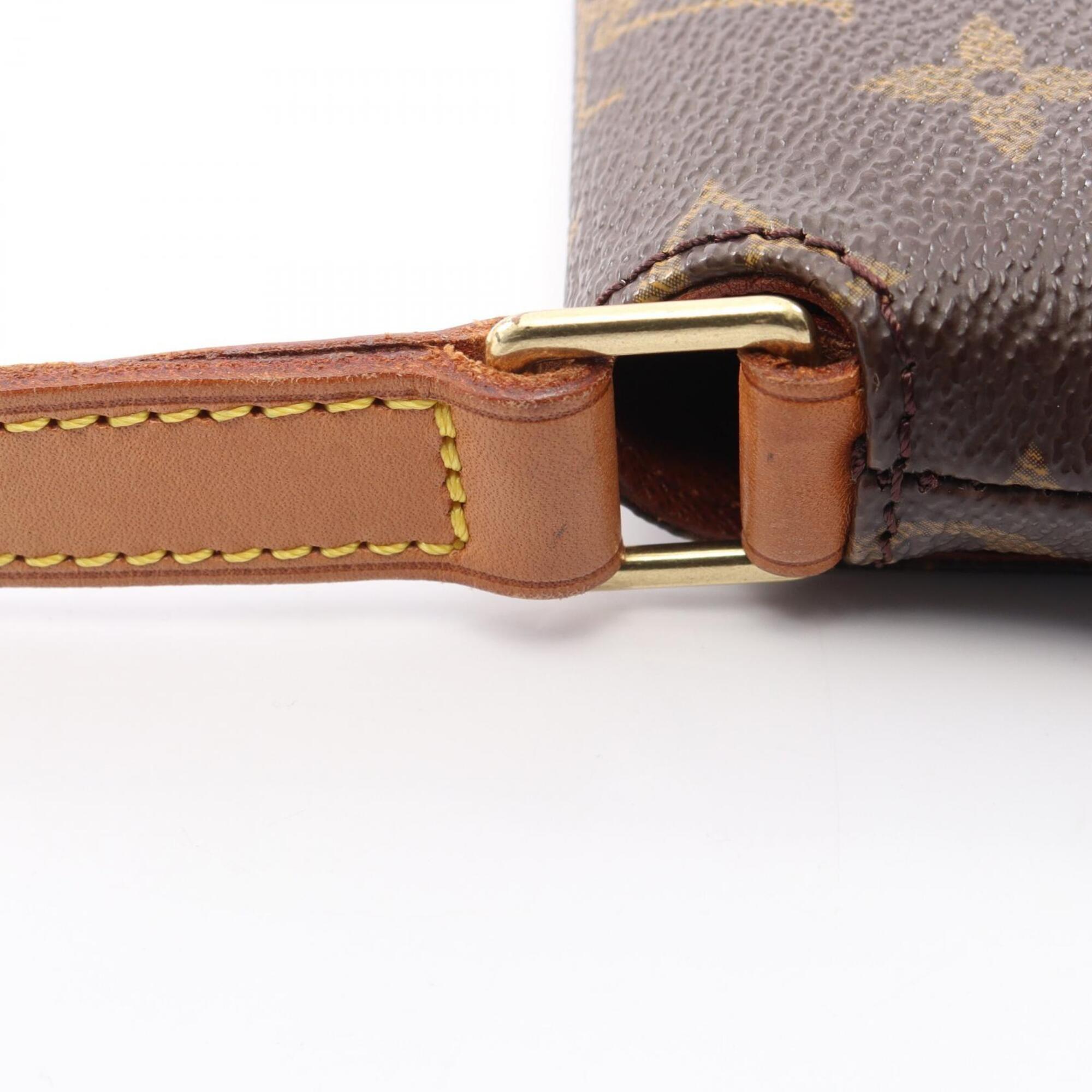 Louis Vuitton Brown Monogram Monogram Leather Shoulder Bag (Pre-Owned)