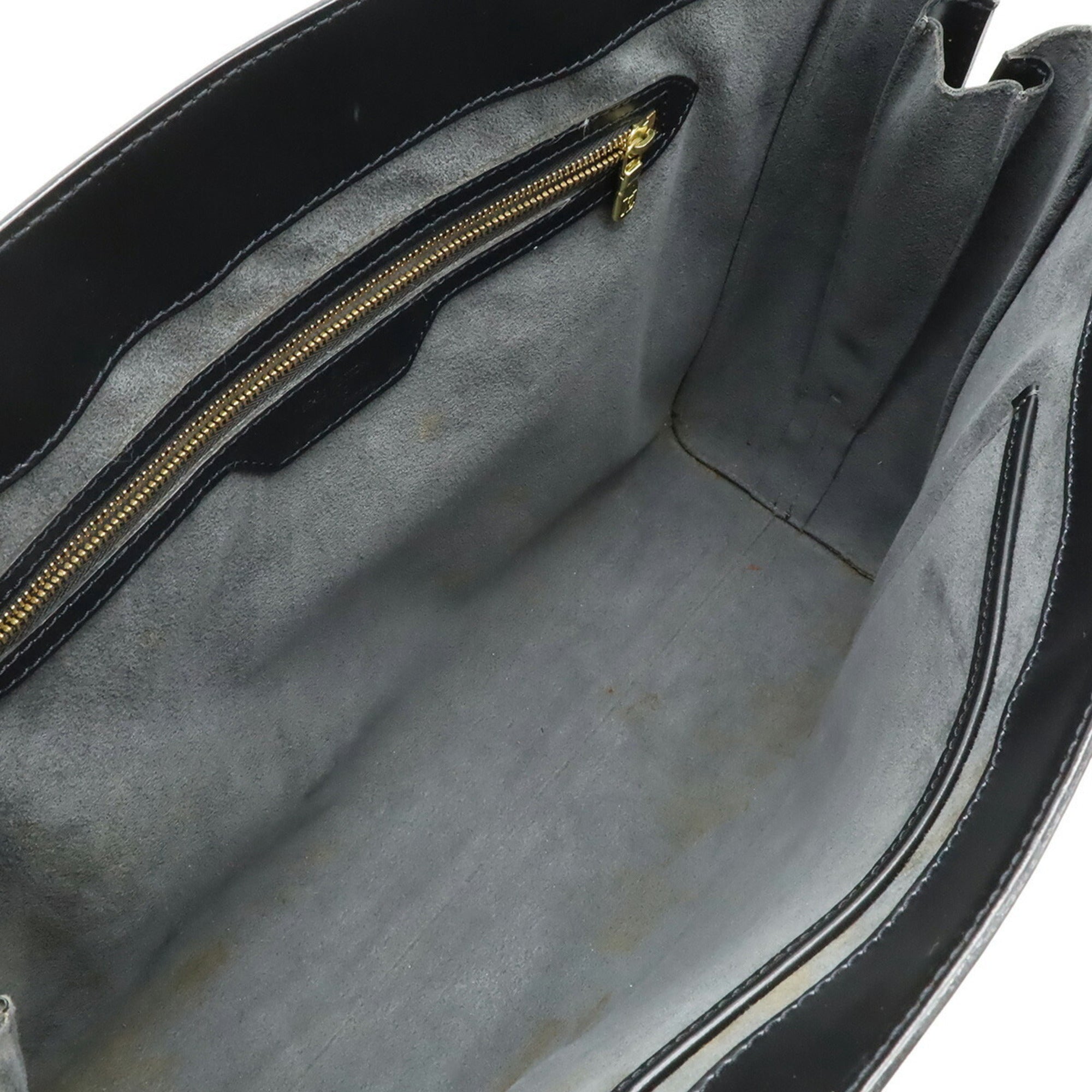 Louis Vuitton Black Epi Leather Shoulder Bag Tote Bag (Pre-Owned)