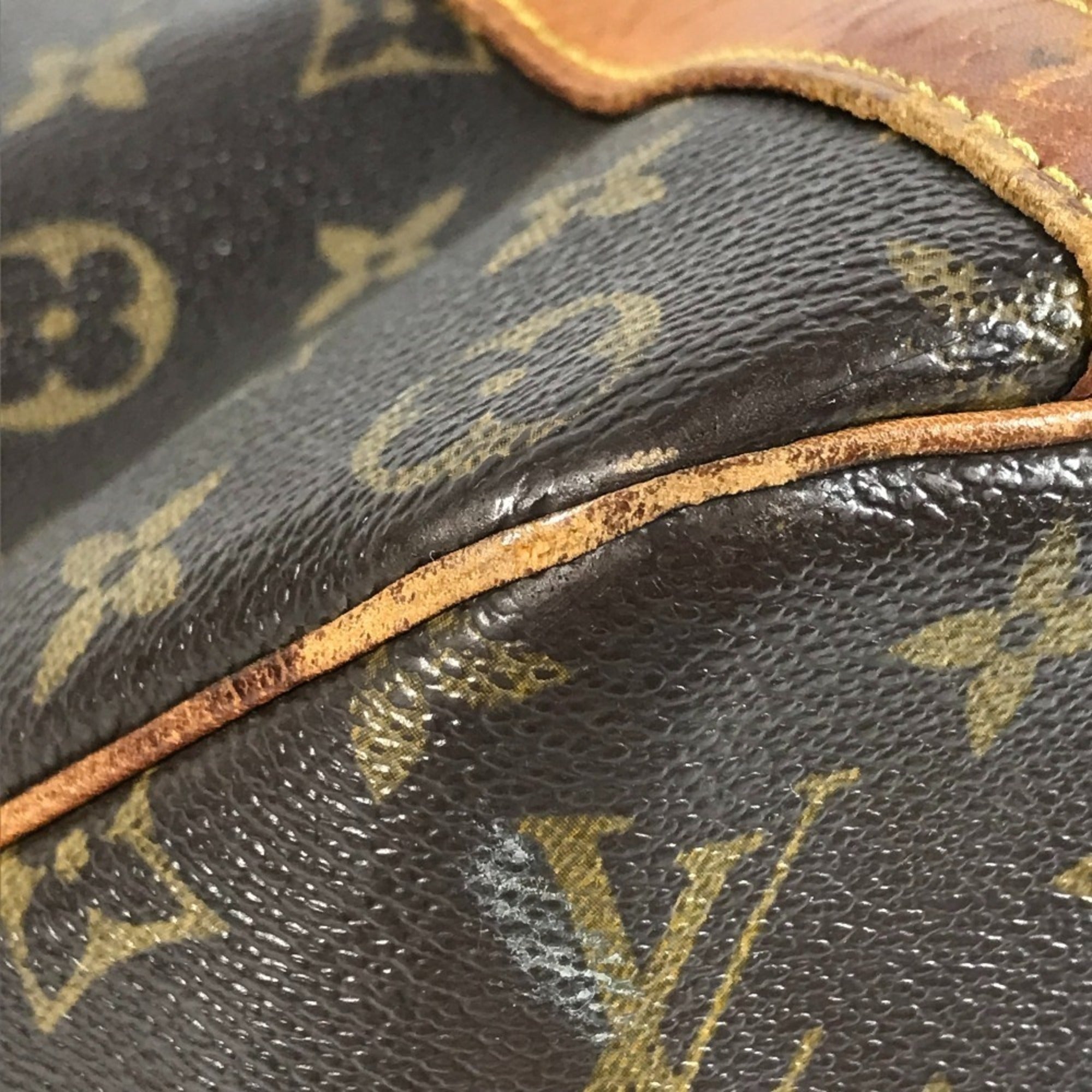 Louis Vuitton Brown Galle Monogram Shoulder Bag Tote Bag (Pre-Owned)