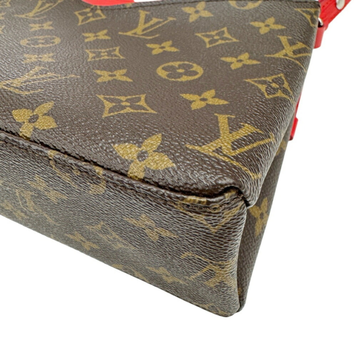 Louis Vuitton Red Brown Monogram Epi Leather Shoulder Bag (Pre-Owned)
