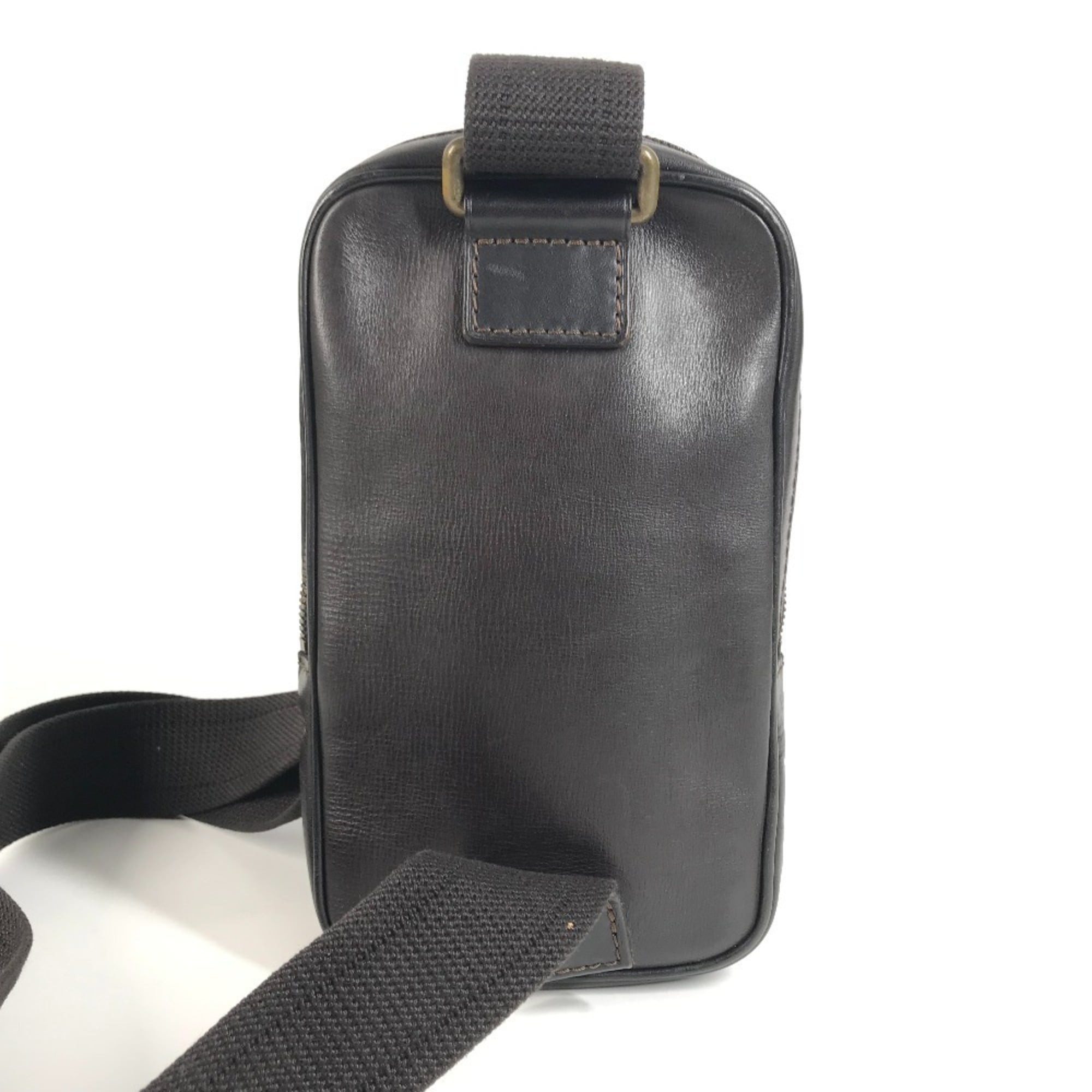 Louis Vuitton Brown Utah Leather Pouch Sling Bag (Pre-Owned)