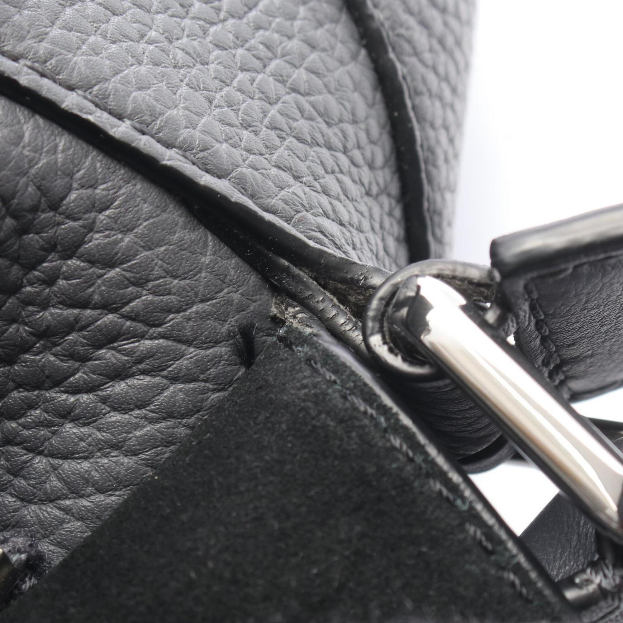 Loewe Gray Leather Handbag (Pre-Owned)