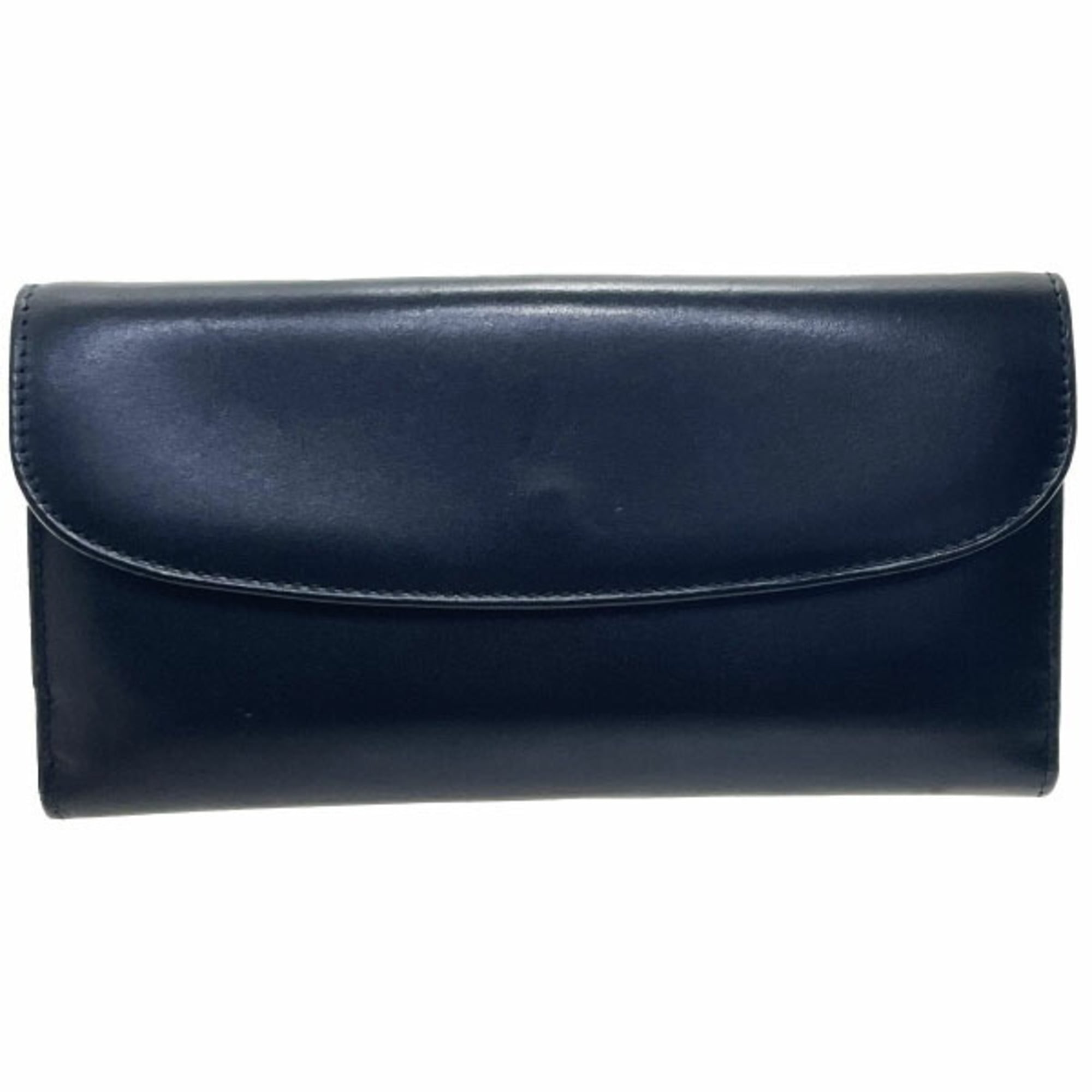 Gucci Black Leather Long Wallet (Bi-Fold) (Pre-Owned)