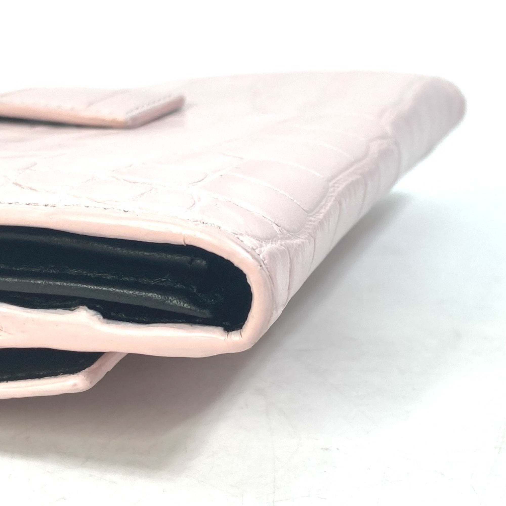 Alexander Wang Pink Leather Long Wallet (Bi-Fold) (Pre-Owned)