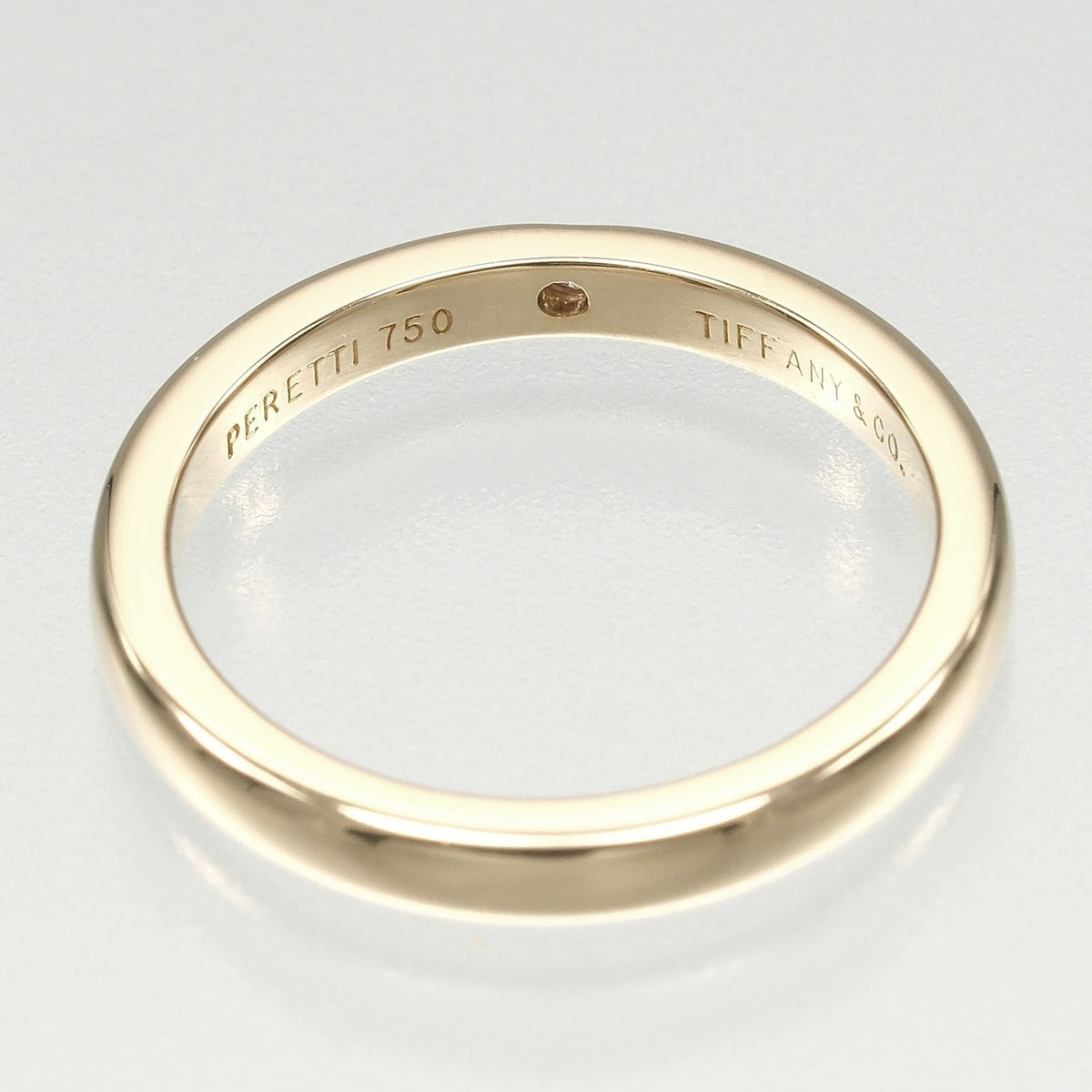 Tiffany Yellow Gold (18K) Band Ring (Pre-Owned)