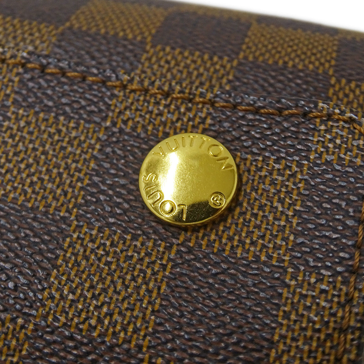 Louis Vuitton Brown Damier Canvas Damier Canvas Handbag Shoulder Bag (Pre-Owned)