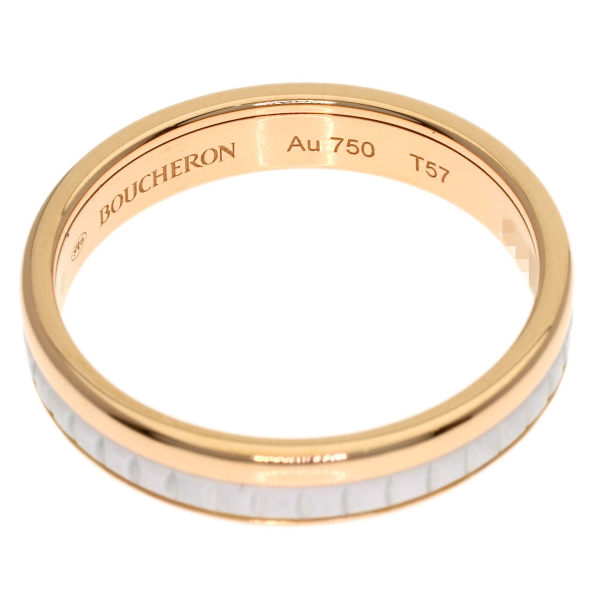 Boucheron Pink Gold (18K) Band Ring (Pre-Owned)