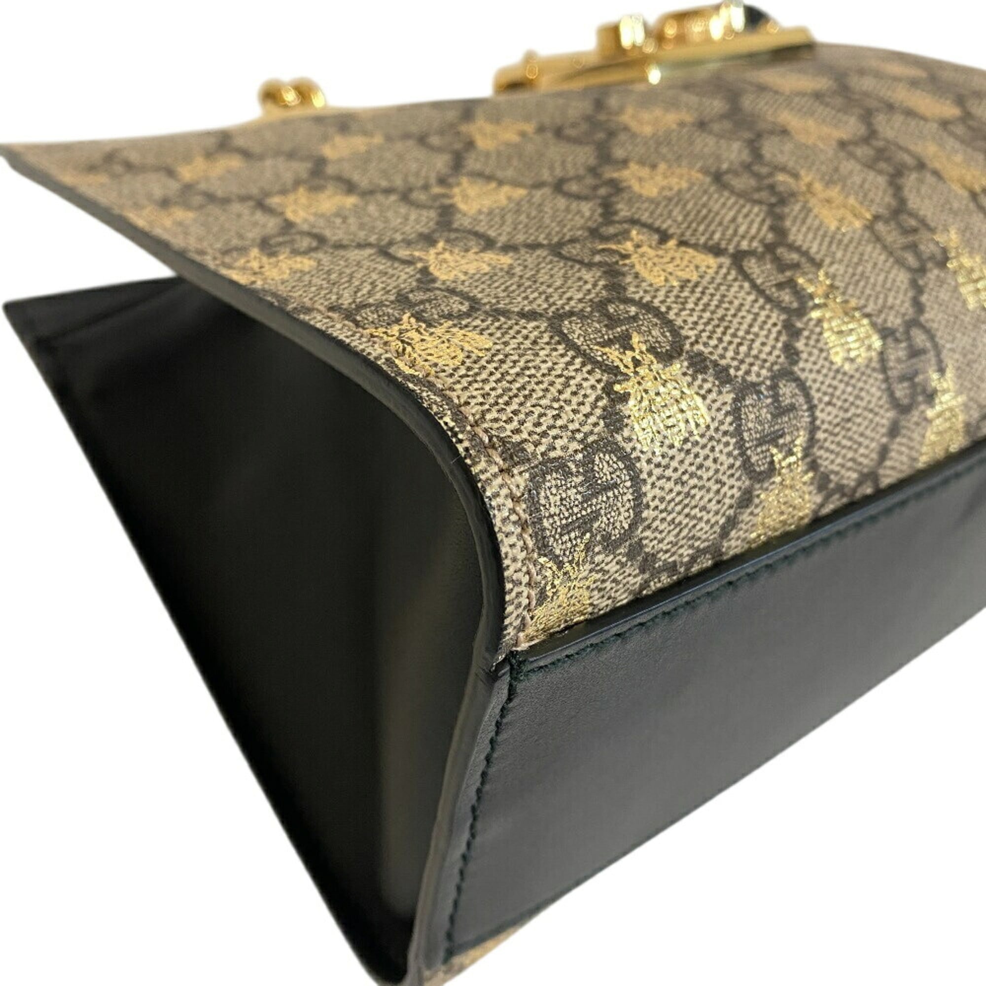 Gucci Beige Leather Shoulder Bag (Pre-Owned)