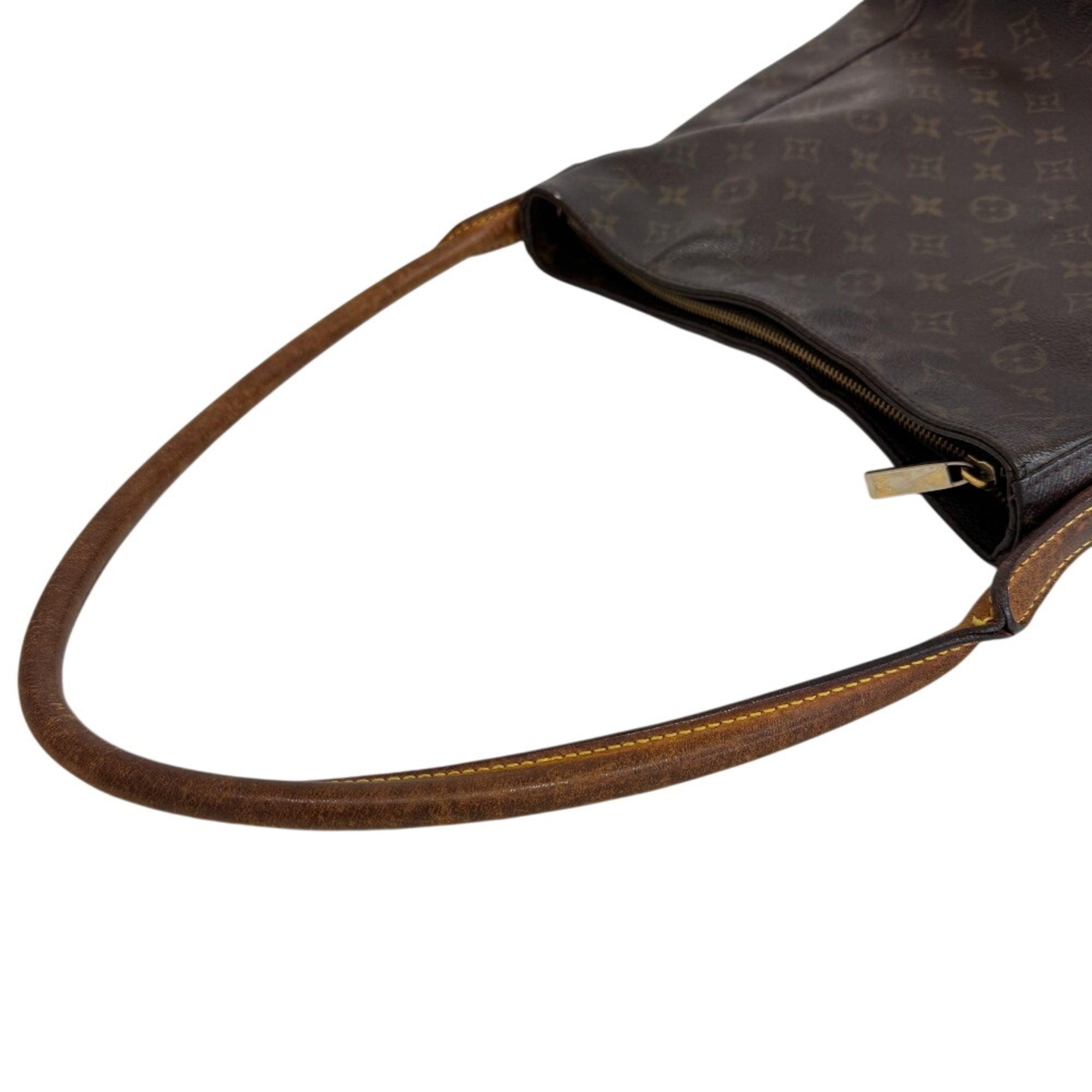 Louis Vuitton Brown Monogram Leather Pvc Handbag (Pre-Owned)