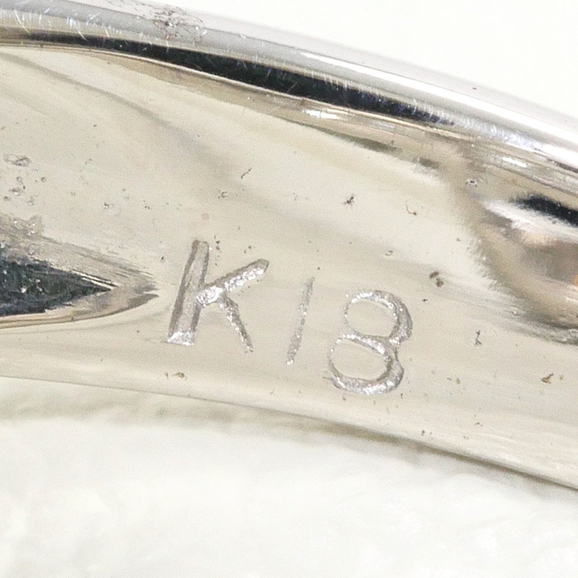 Unbranded White Gold White Gold (18K) Band Ring (Pre-Owned)