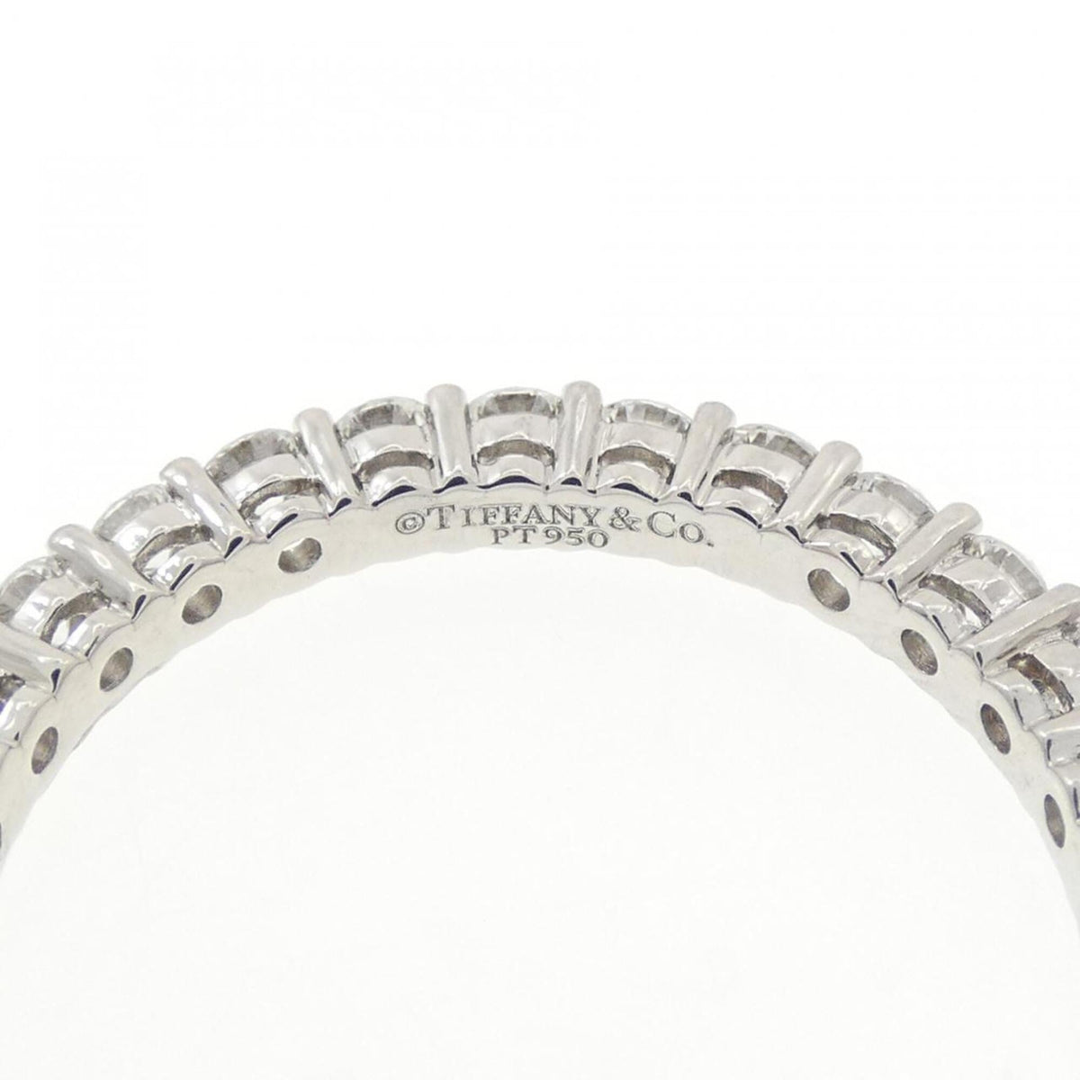 Tiffany Platinum 950 Band Ring (Pre-Owned)