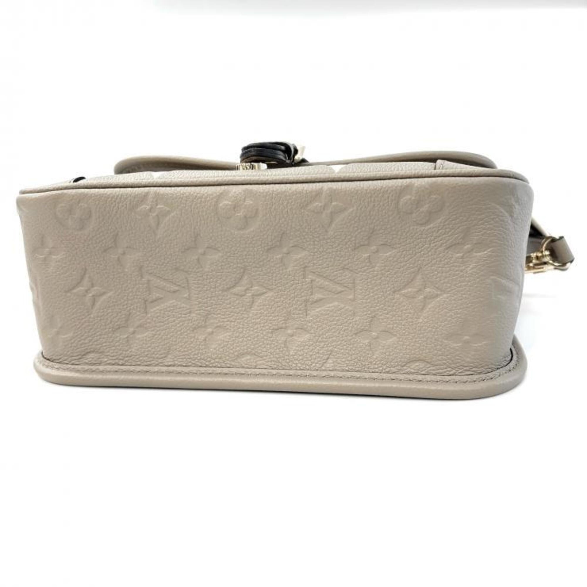 Louis Vuitton Beige Ivory Tourterelle Monogram Empreinte Shoulder Bag (Pre-Owned)