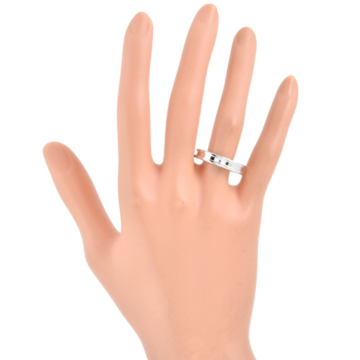 Bvlgari White Gold (18K) Band Ring (Pre-Owned)