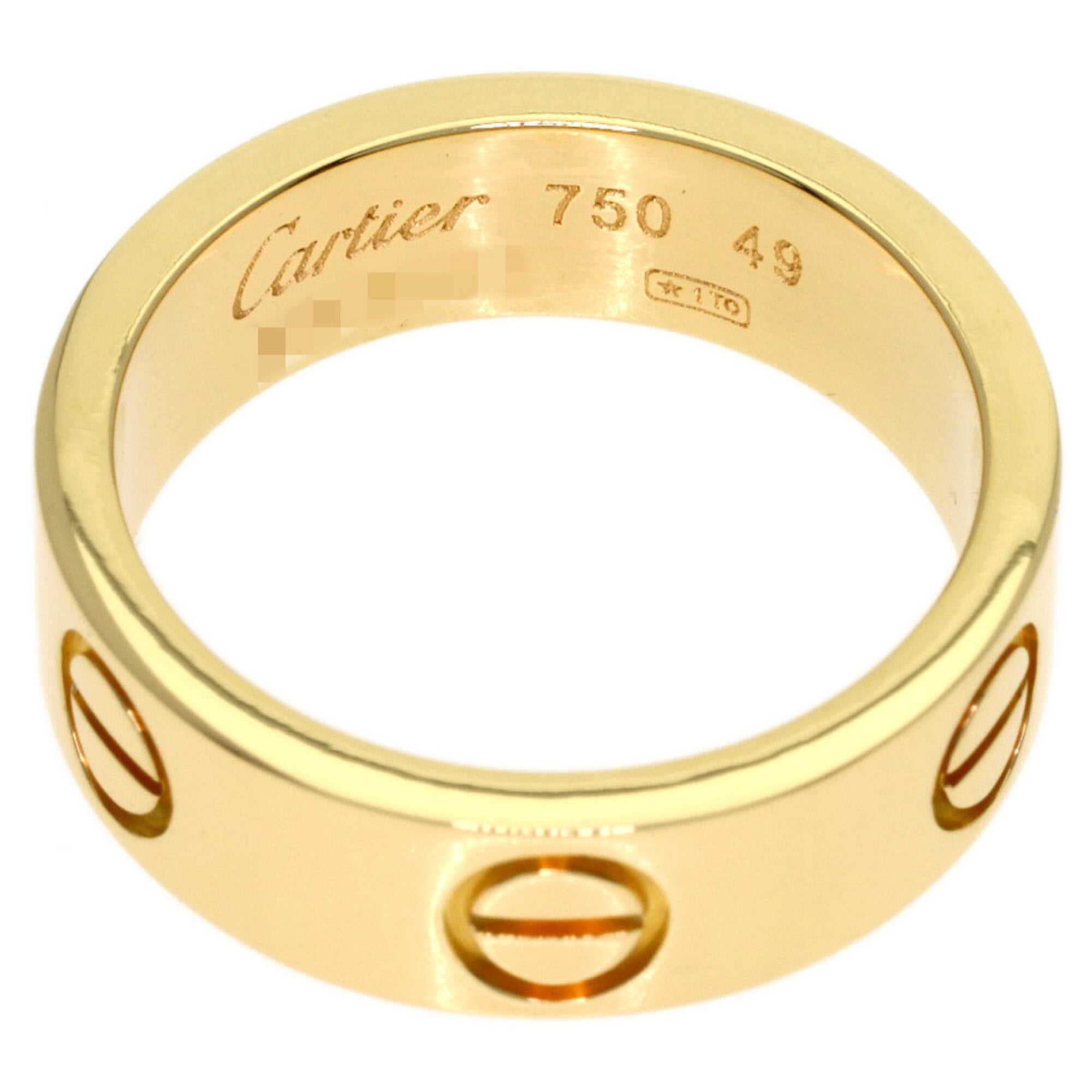 Cartier Yellow Gold (18K) Band Ring (Pre-Owned)