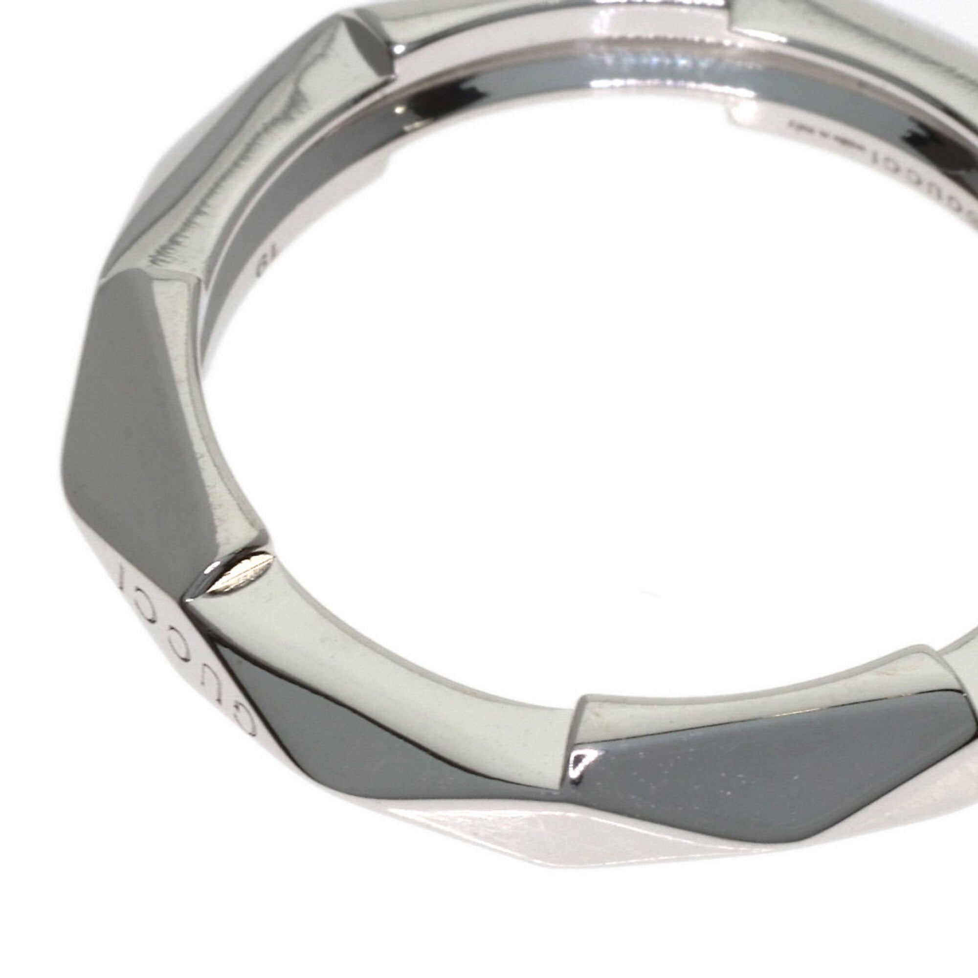 Gucci White Gold (18K) Band Ring (Pre-Owned)