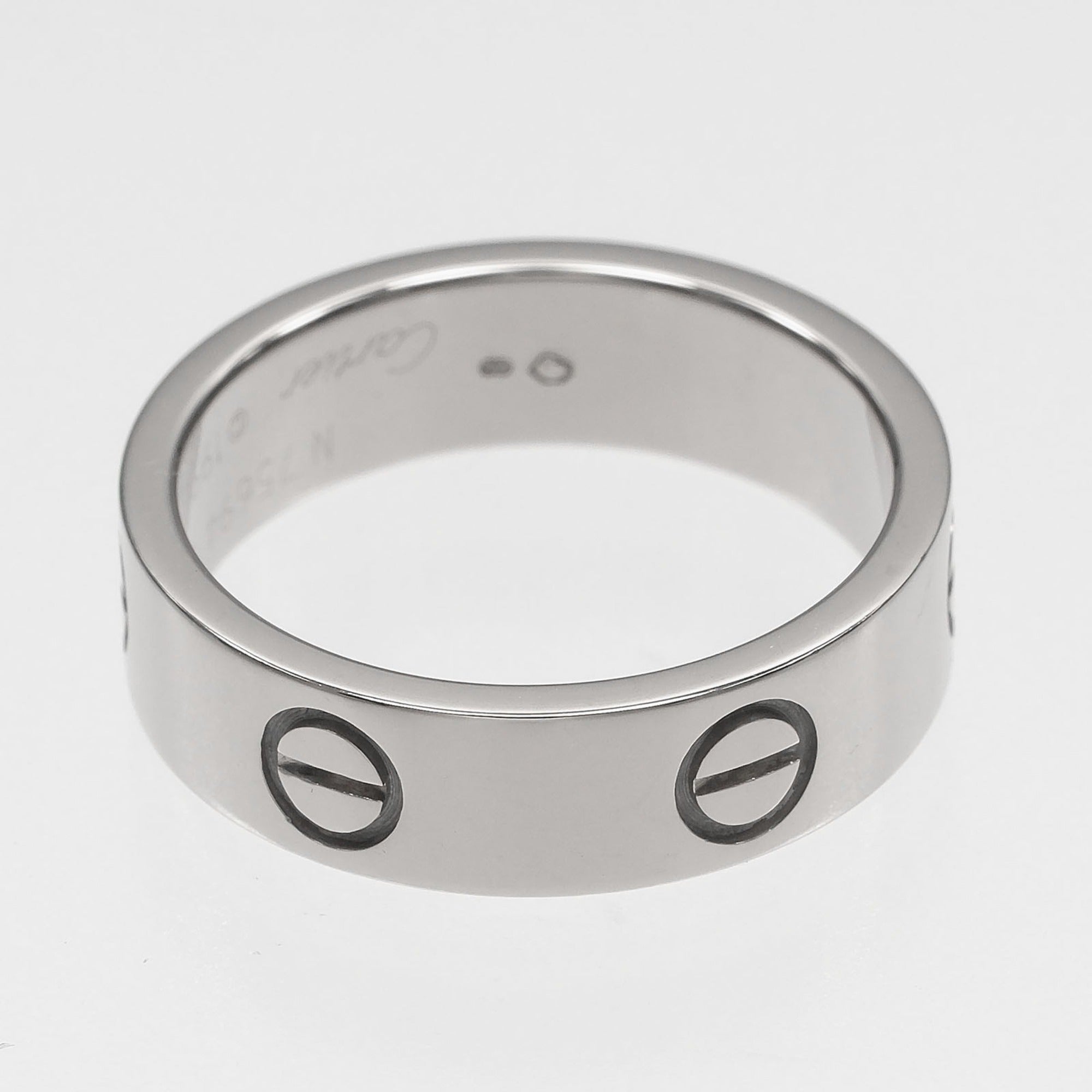 Cartier White Gold (18K) Band Ring (Pre-Owned)
