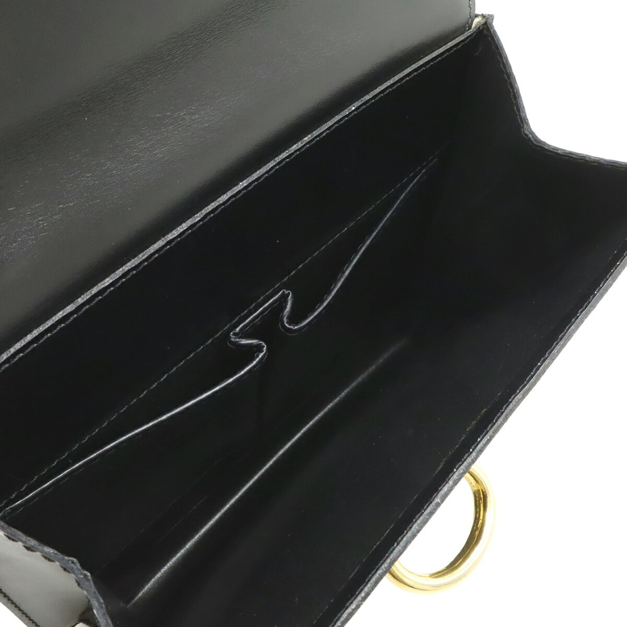 Celine Black Leather Handbag (Pre-Owned)