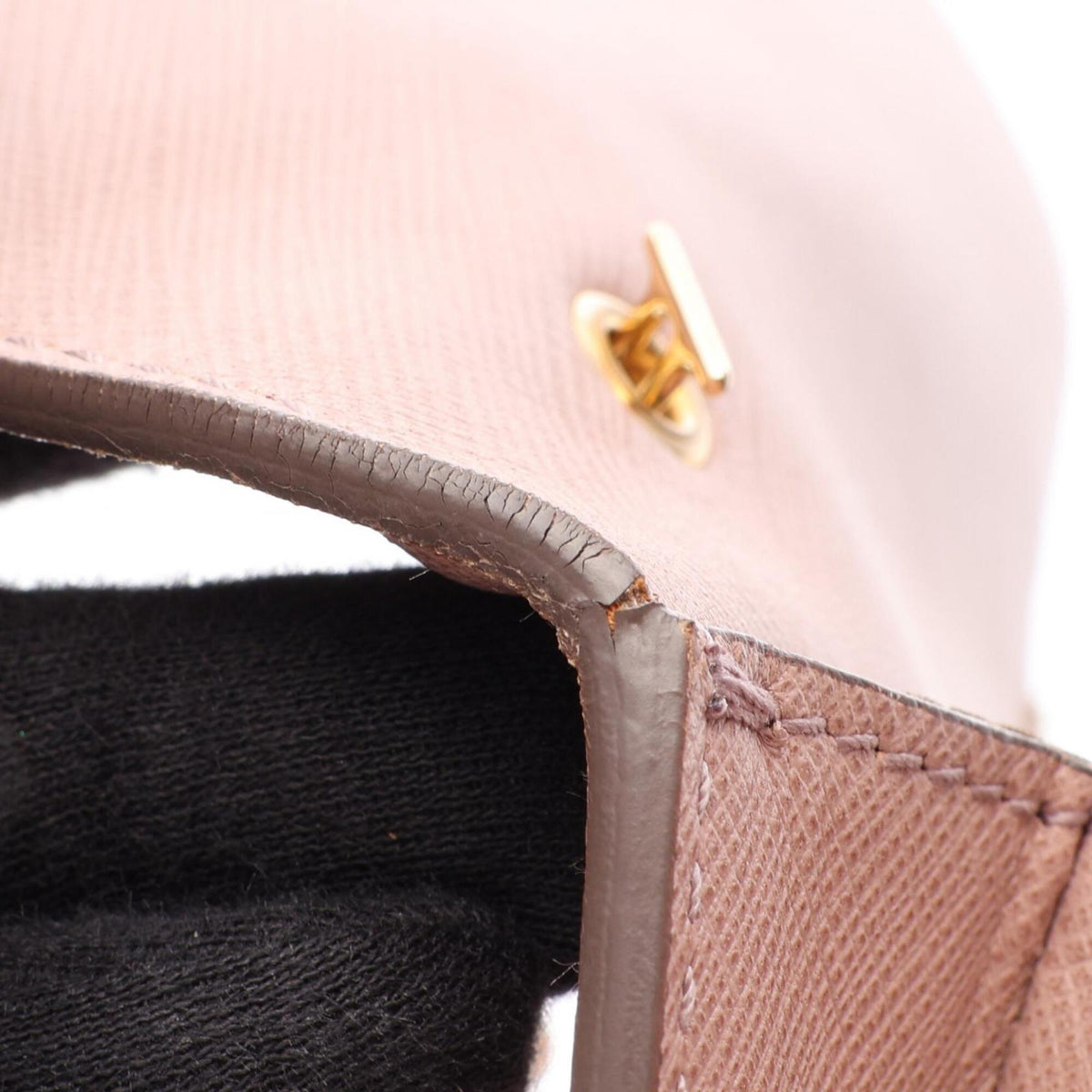 Salvatore Ferragamo Pink Leather Handbag Shoulder Bag (Pre-Owned)