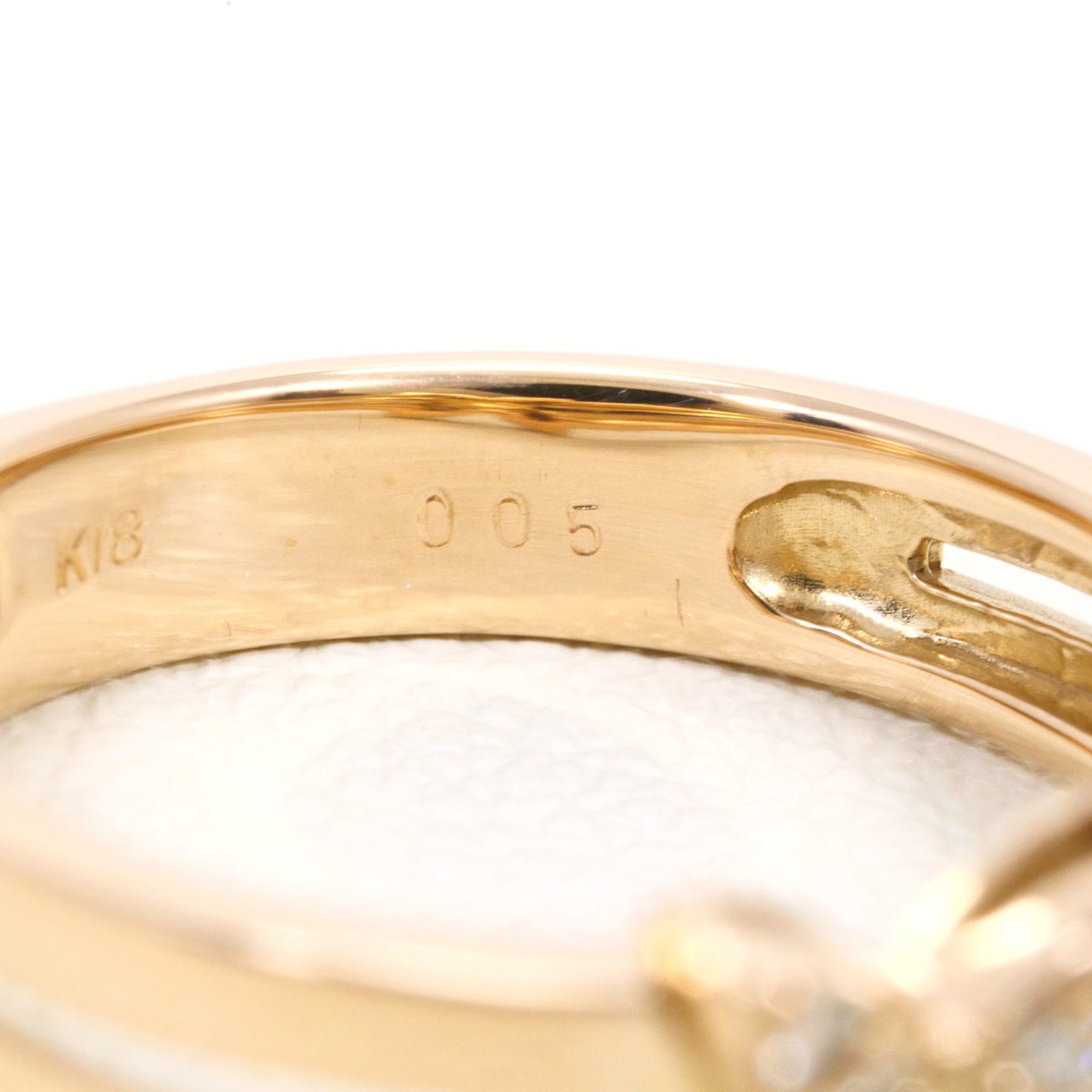 Unbranded Pink Gold Pink Gold (18K) Band Ring (Pre-Owned)