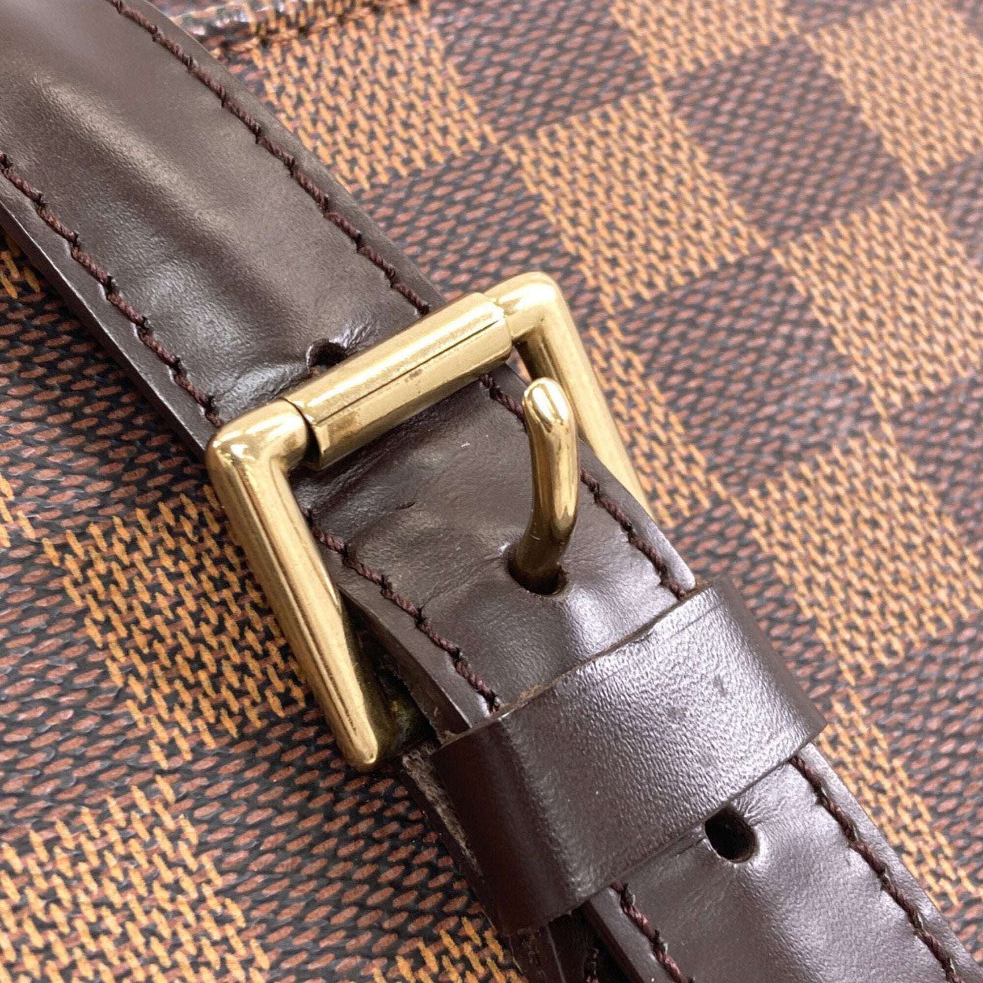 Louis Vuitton Damier Canvas Ebene Damier Canvas Tote Bag (Pre-Owned)