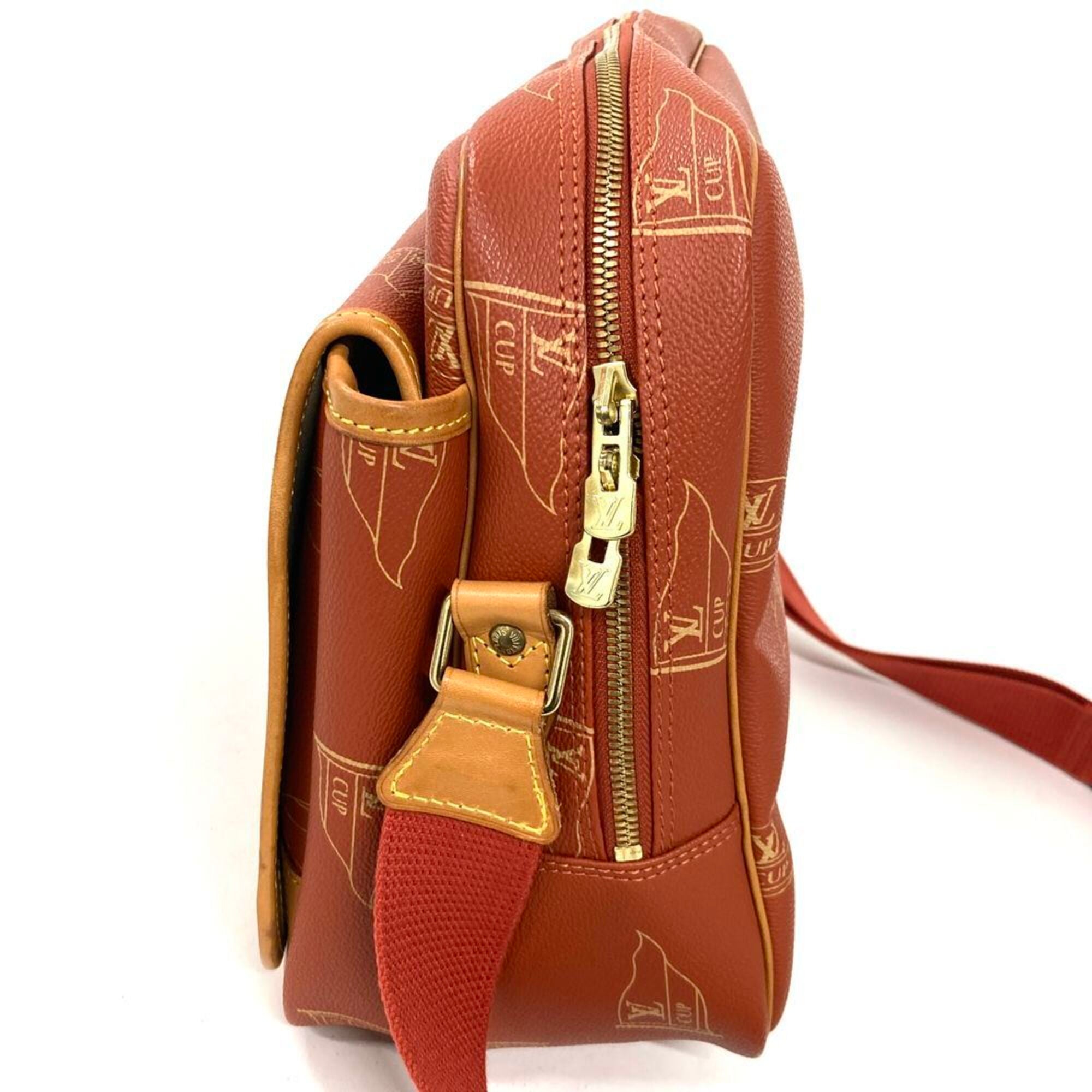 Louis Vuitton Brown Pvc Shoulder Bag (Pre-Owned)