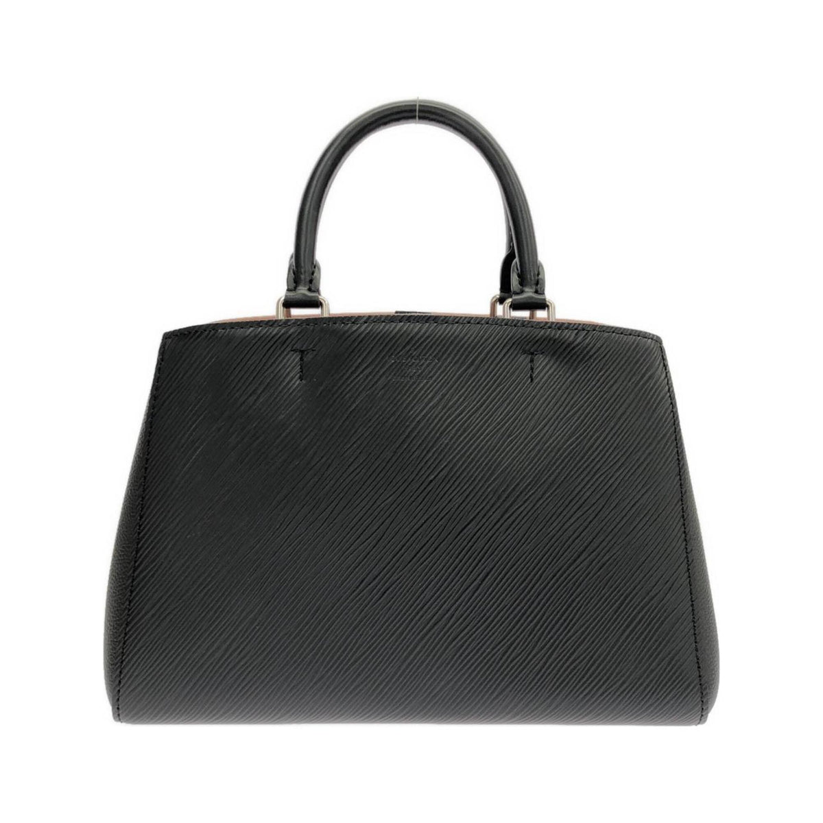 Louis Vuitton Black Leather Handbag Pouch (Pre-Owned)