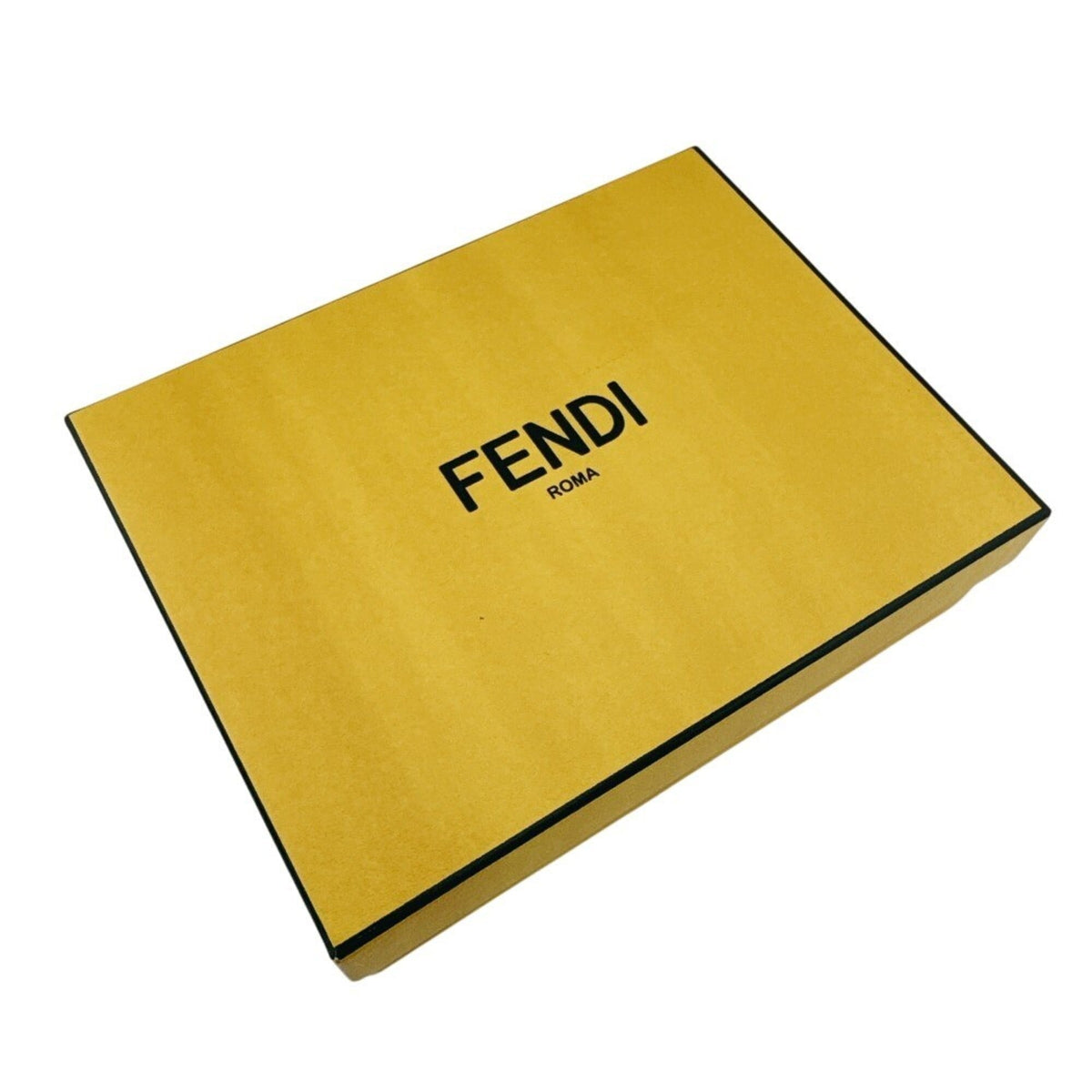 Fendi Baguette Yellow Leather Shoulder Bag (Pre-Owned)