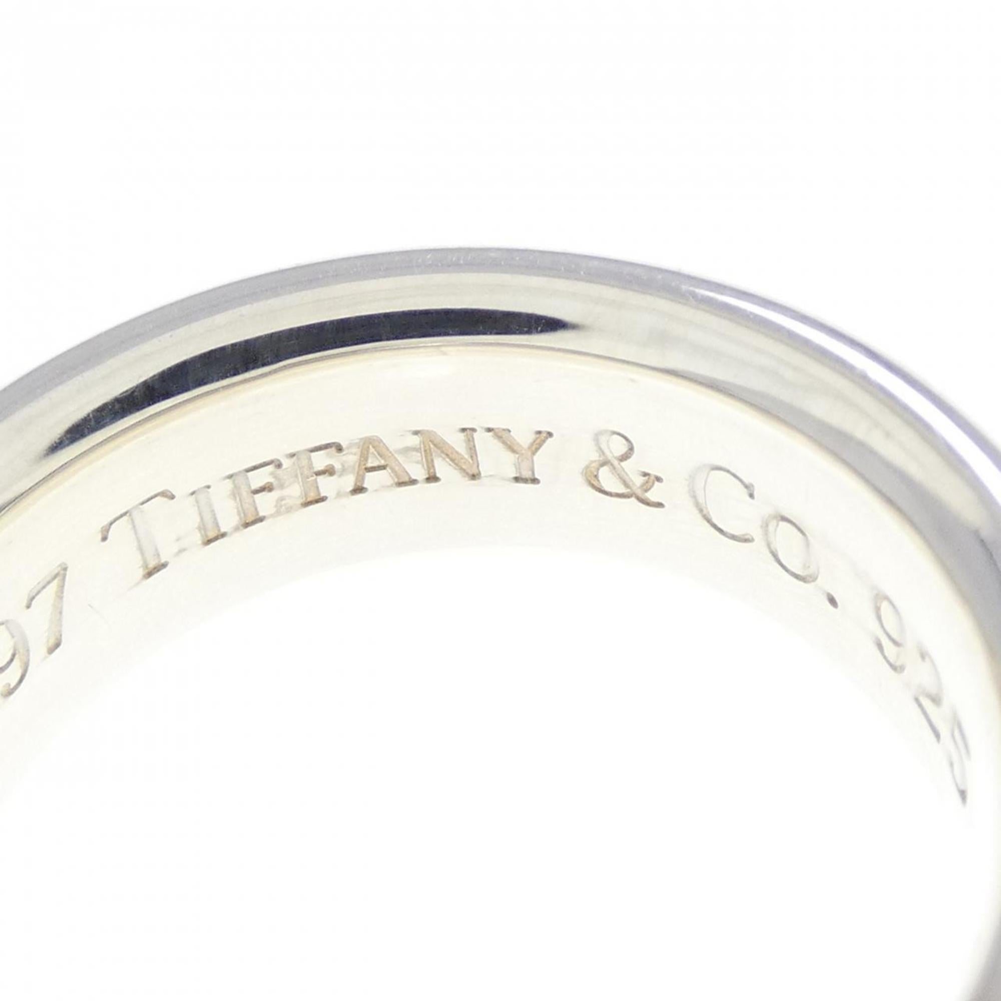 Tiffany Silver Silver 925 Band Ring (Pre-Owned)