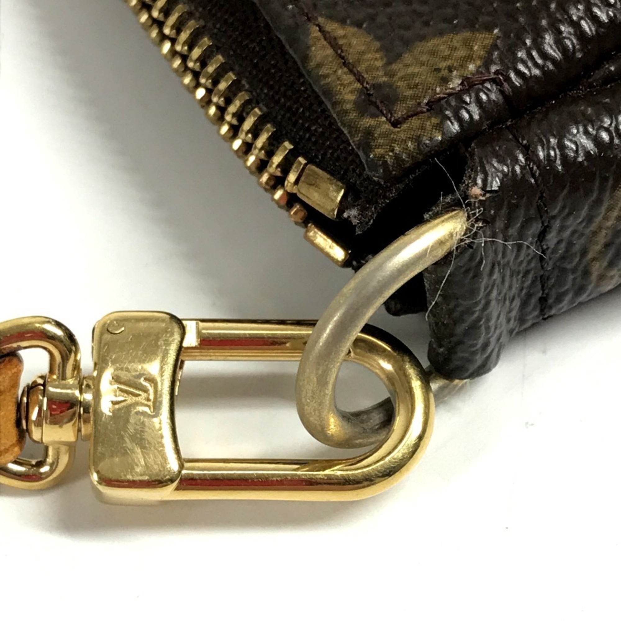 Louis Vuitton Brown Monogram Panda Monogram Handbag Pouch Shoulder Bag (Pre-Owned)