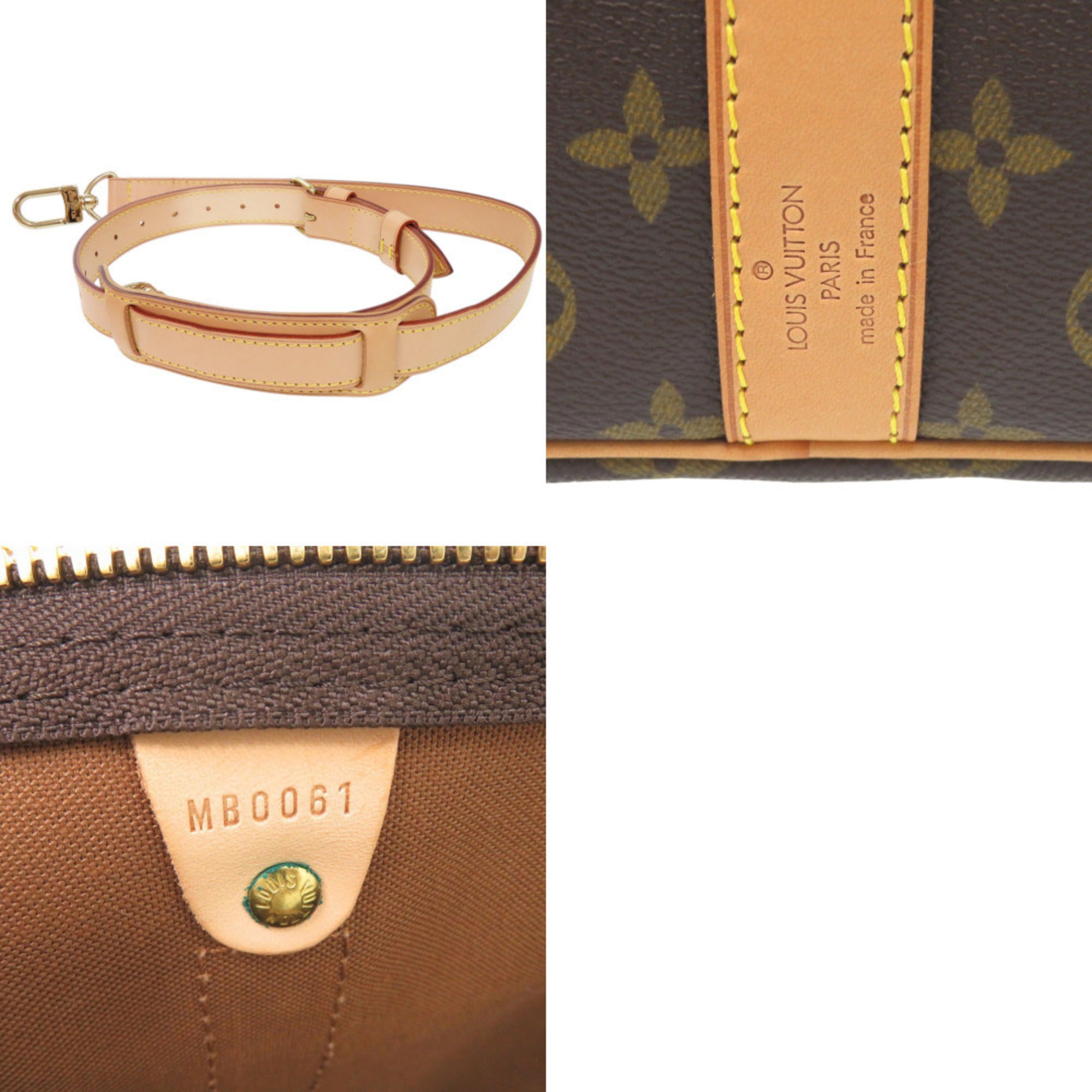 Louis Vuitton Brown Monogram Monogram Boston Bag (Pre-Owned)