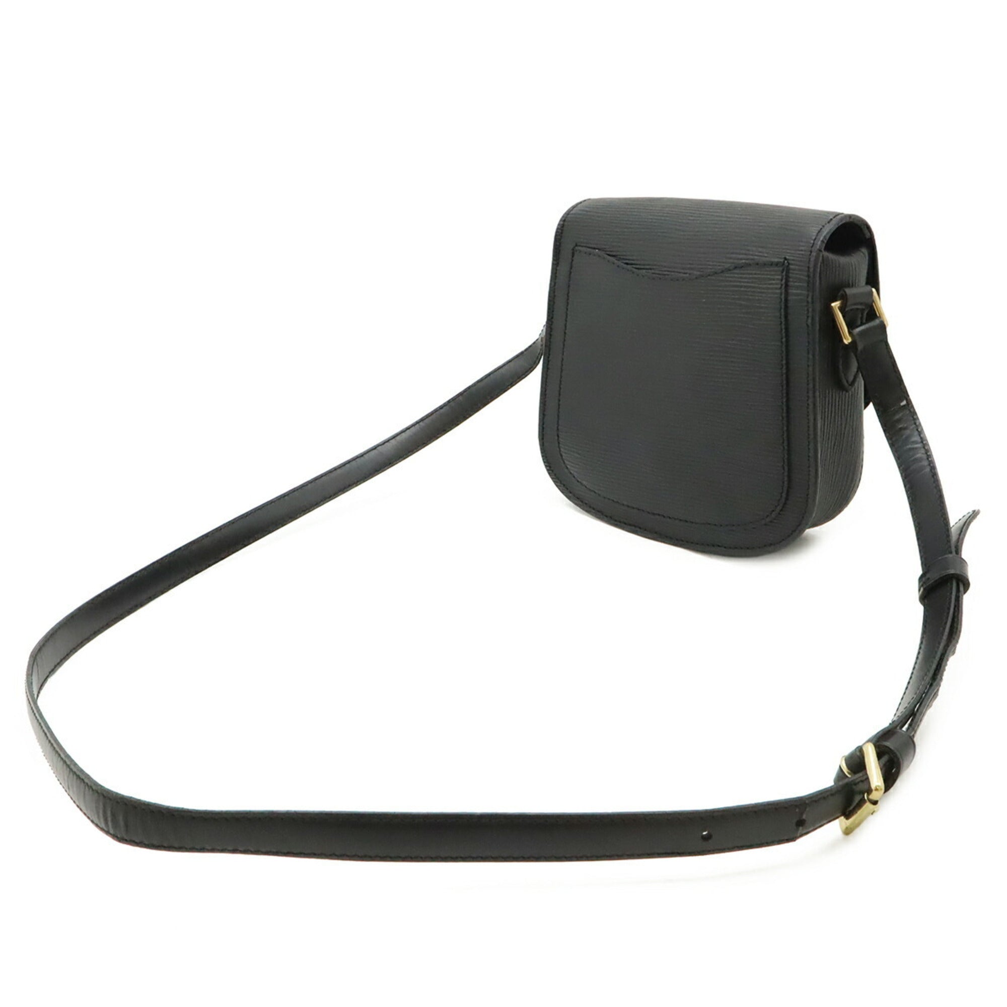 Louis Vuitton Noir Epi Leather Pochette Shoulder Bag (Pre-Owned)