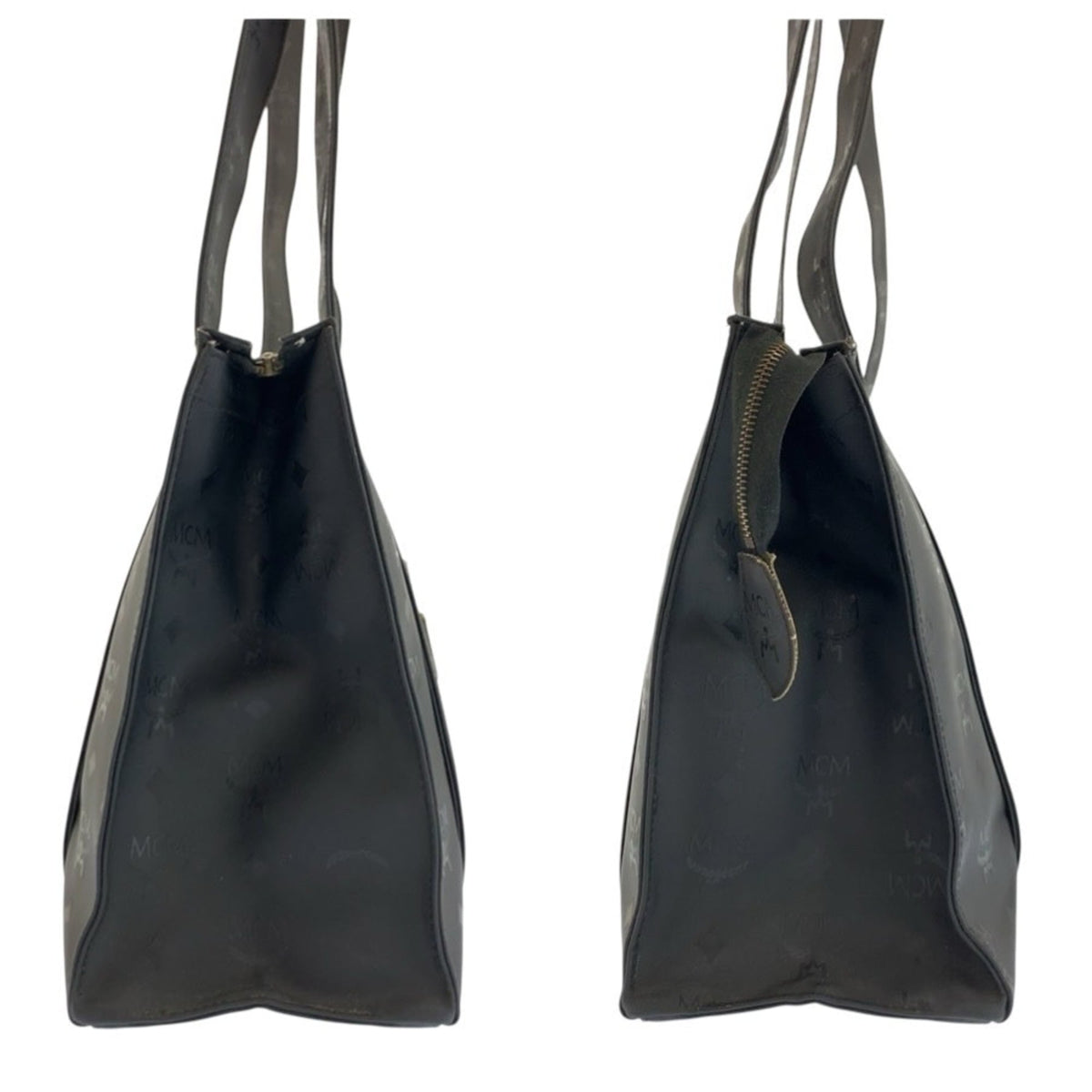 Mcm Black Pvc Shoulder Bag Tote Bag (Pre-Owned)