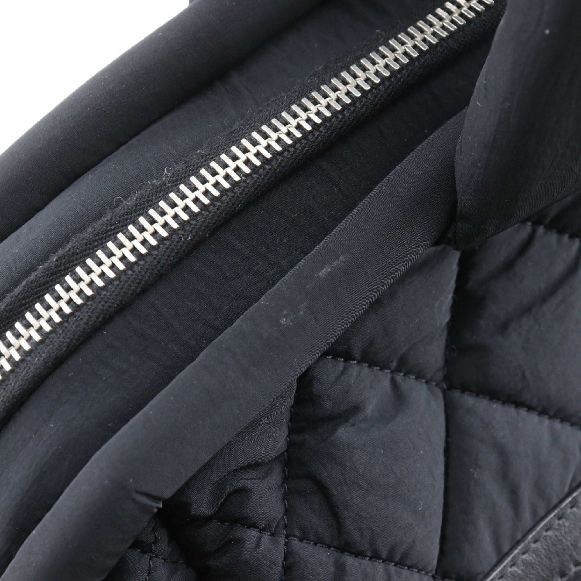 Chanel Black Nylon Boston Bag (Pre-Owned)
