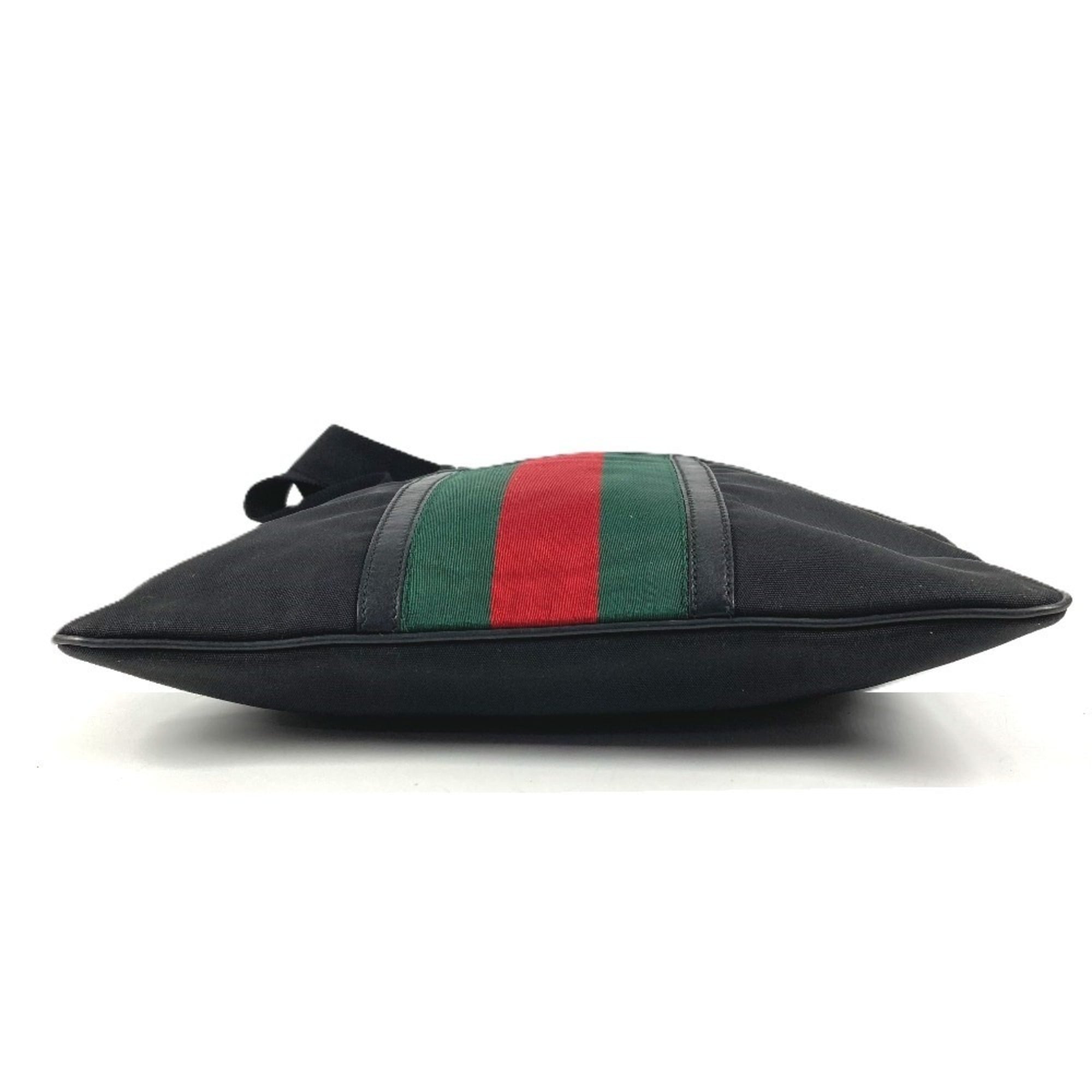Gucci Black Nylon Shoulder Bag (Pre-Owned)