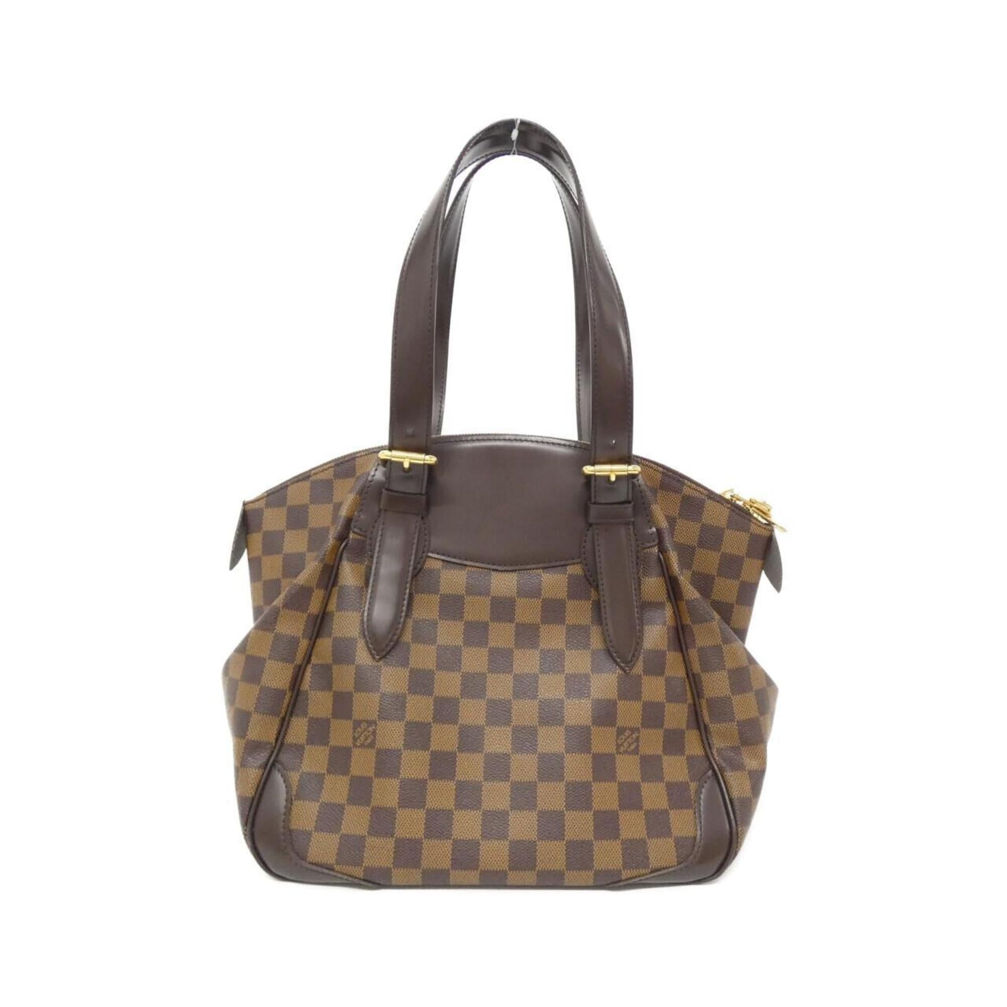Louis Vuitton Ebene Coated Canvas Shoulder Bag (Pre-Owned)