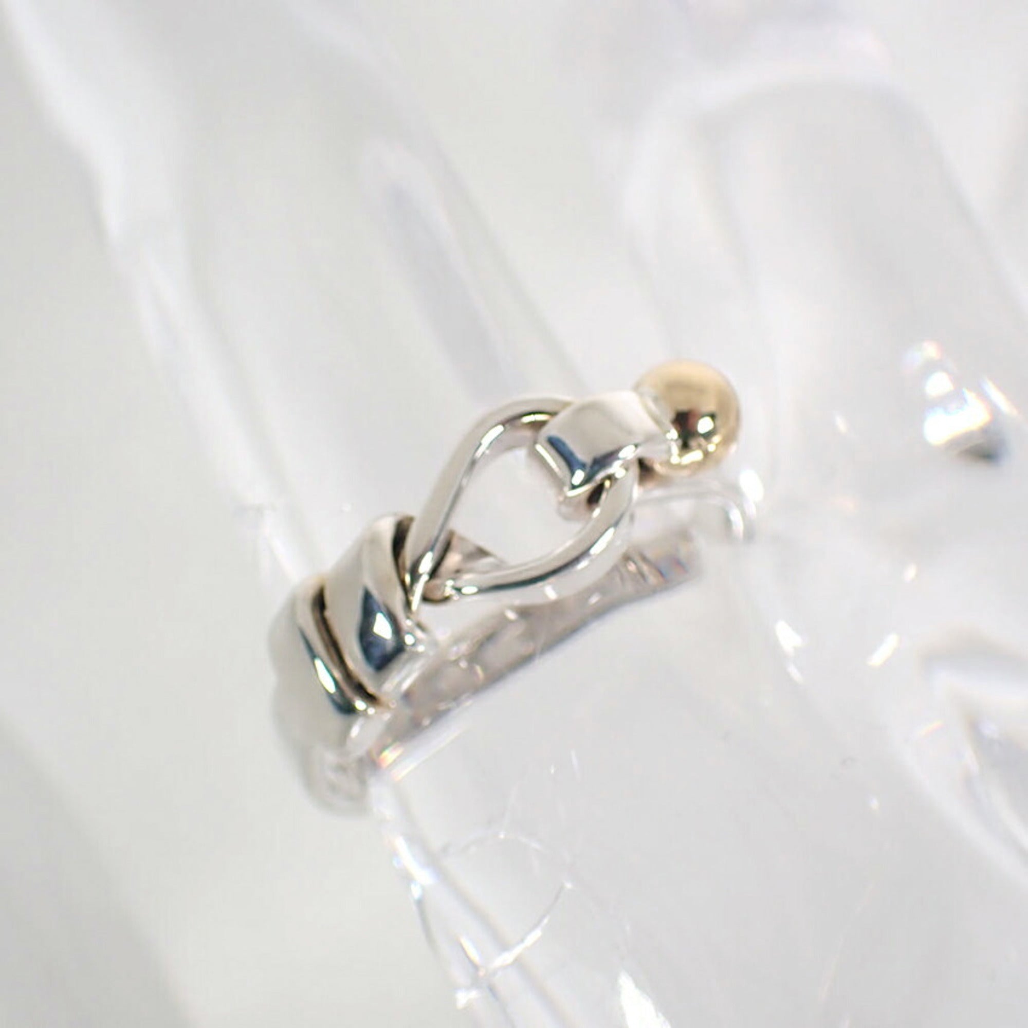 Tiffany Yellow Gold (18K) Sterling Silver 925 Band Ring (Pre-Owned)