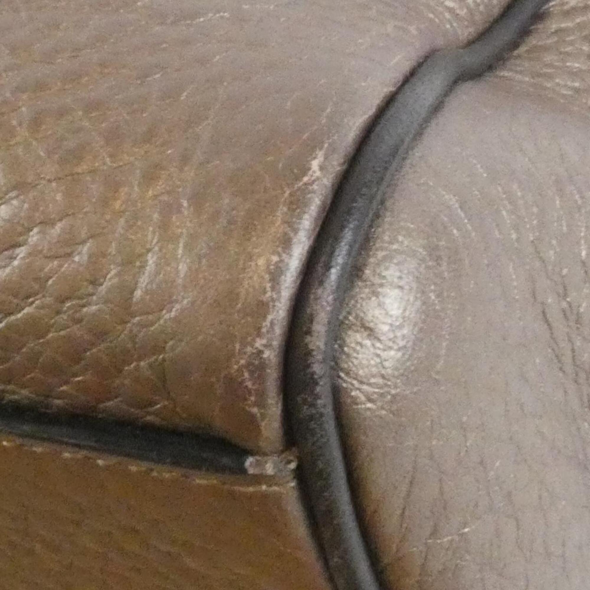 Loewe Brown Leather Boston Bag (Pre-Owned)