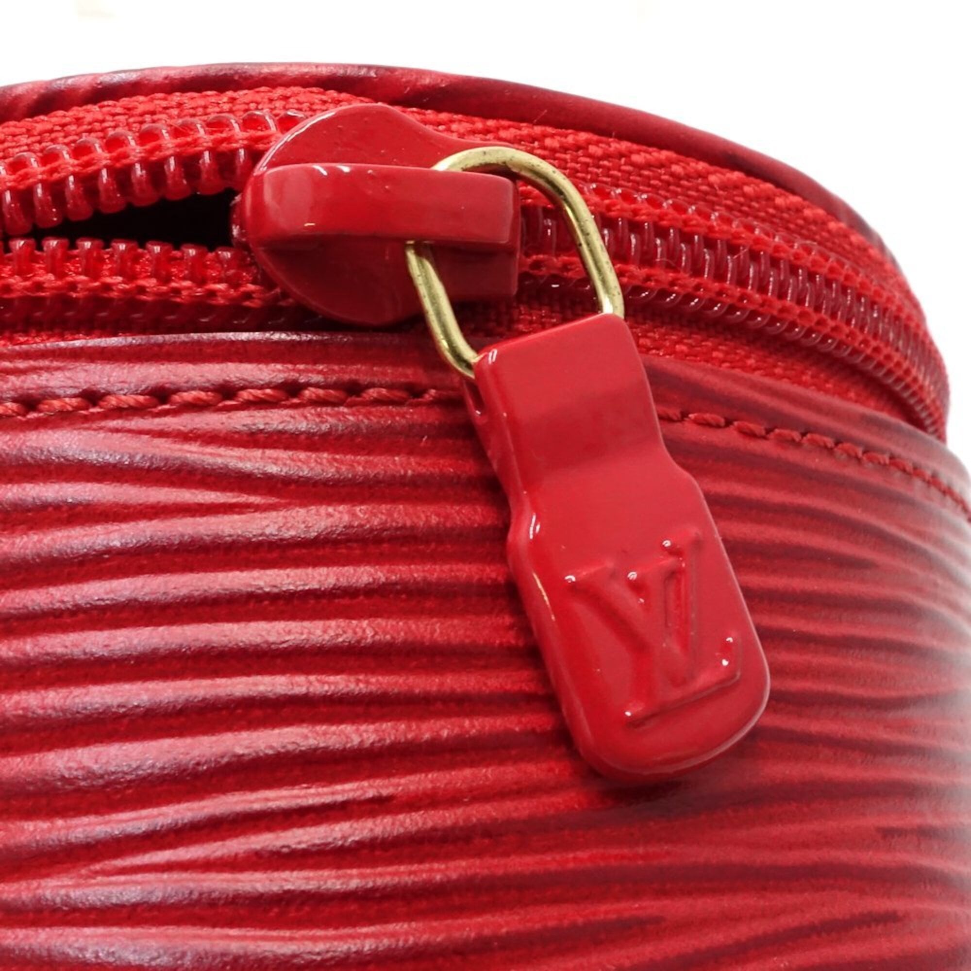 Louis Vuitton Castilian Red Epi Leather Pouch (Pre-Owned)