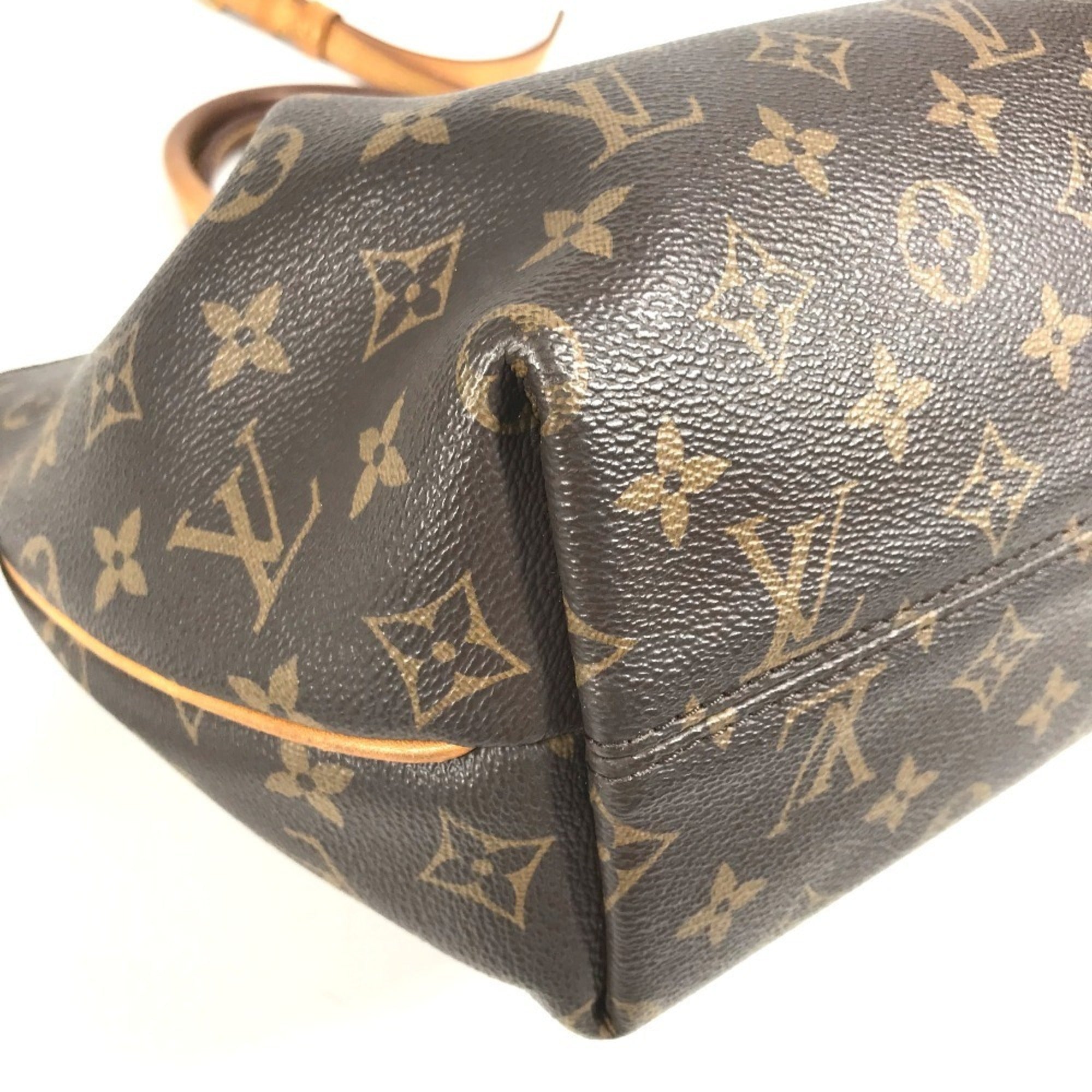 Louis Vuitton Brown Monogram Monogram Handbag Shoulder Bag Tote Bag (Pre-Owned)