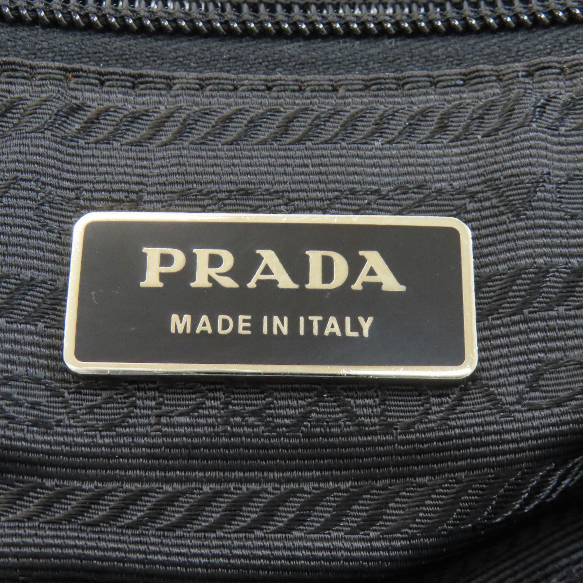 Prada Black Nylon Tote Bag (Pre-Owned)