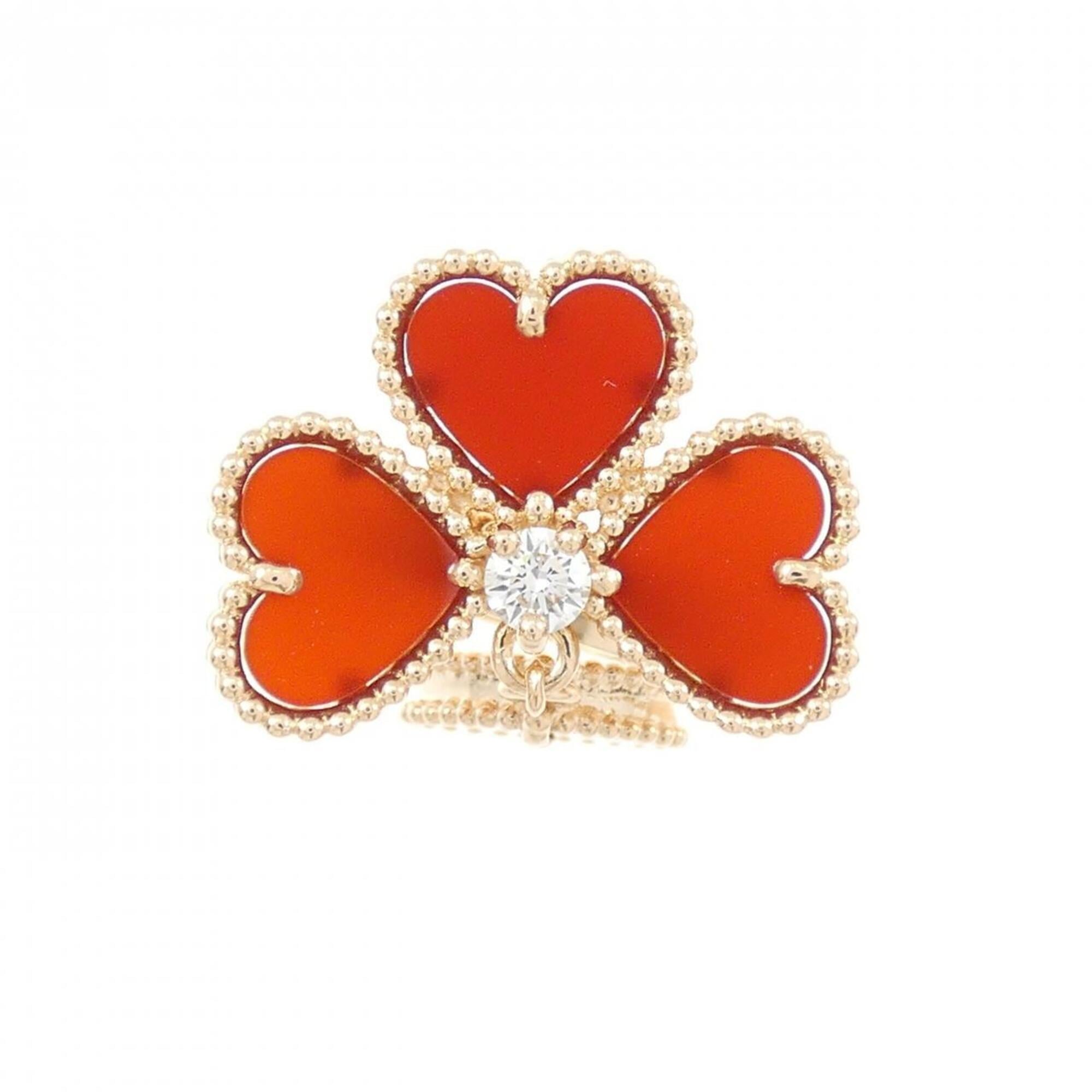 Van Cleef & Arpels Pink Gold (18K) Band Ring (Pre-Owned)