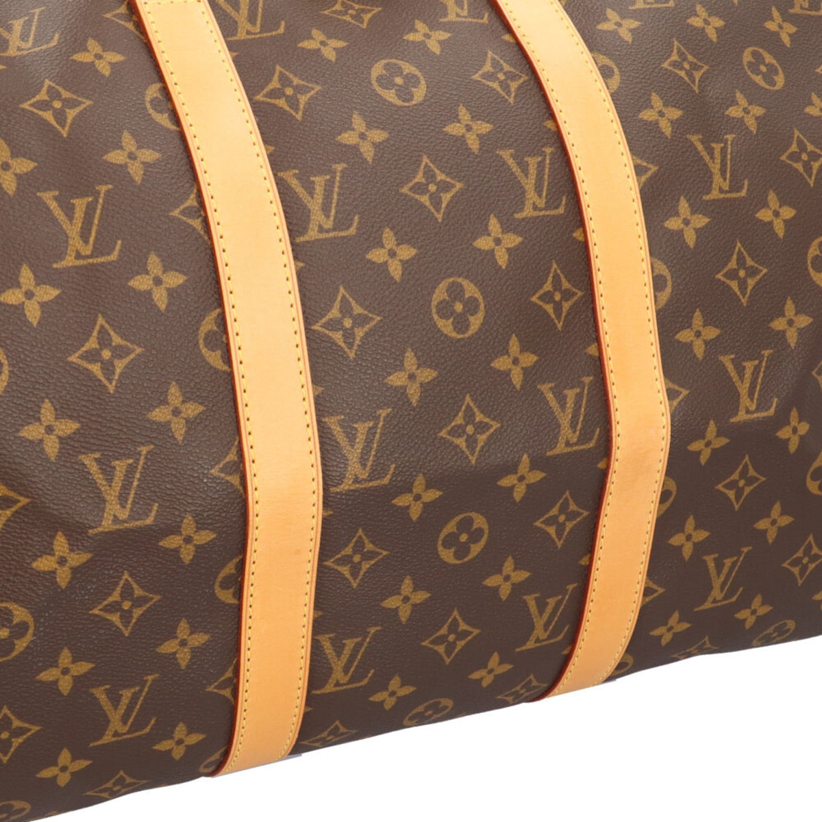 Louis Vuitton Brown Monogram Canvas Boston Bag Handbag (Pre-Owned)