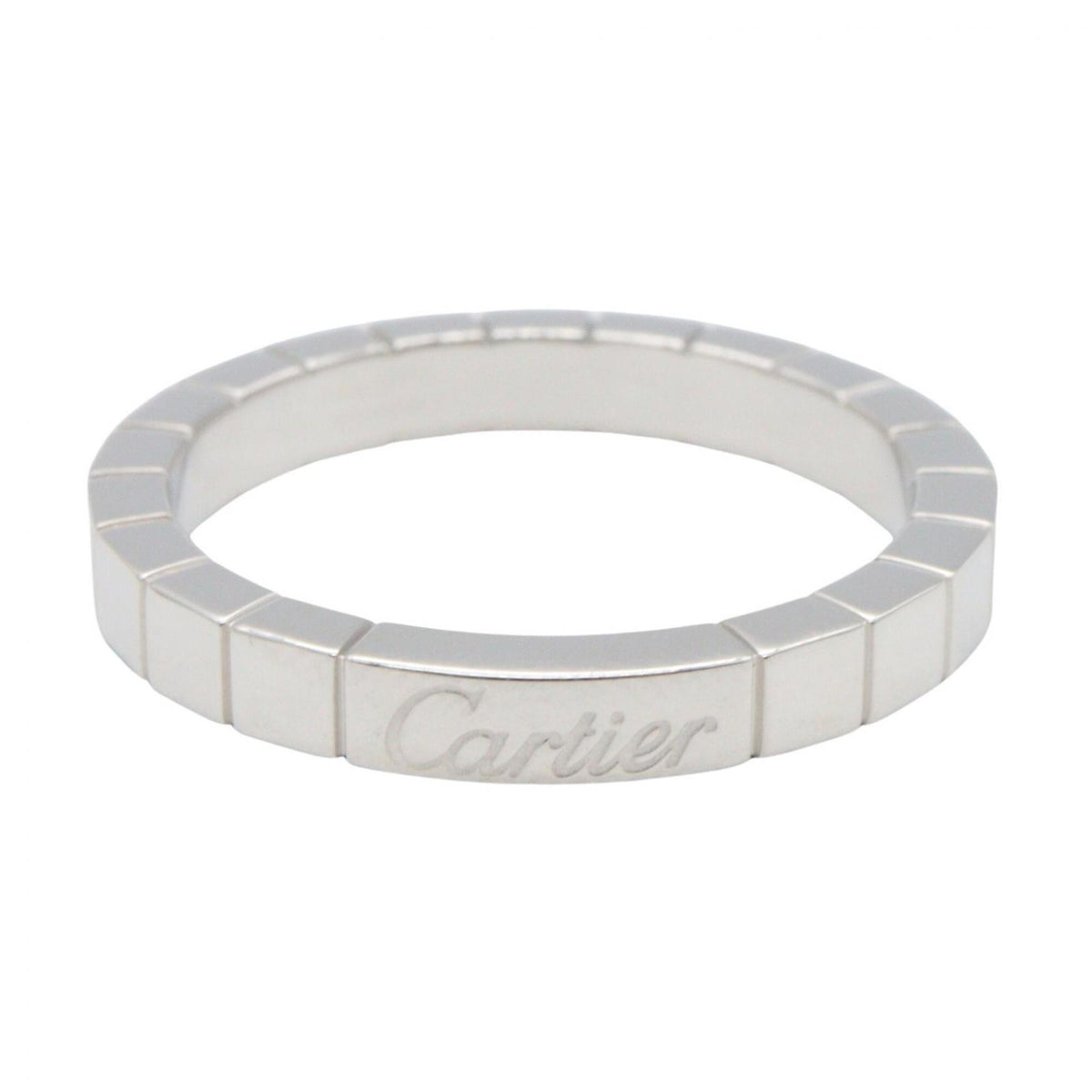 Cartier Silver White Gold (18K) Band Ring (Pre-Owned)